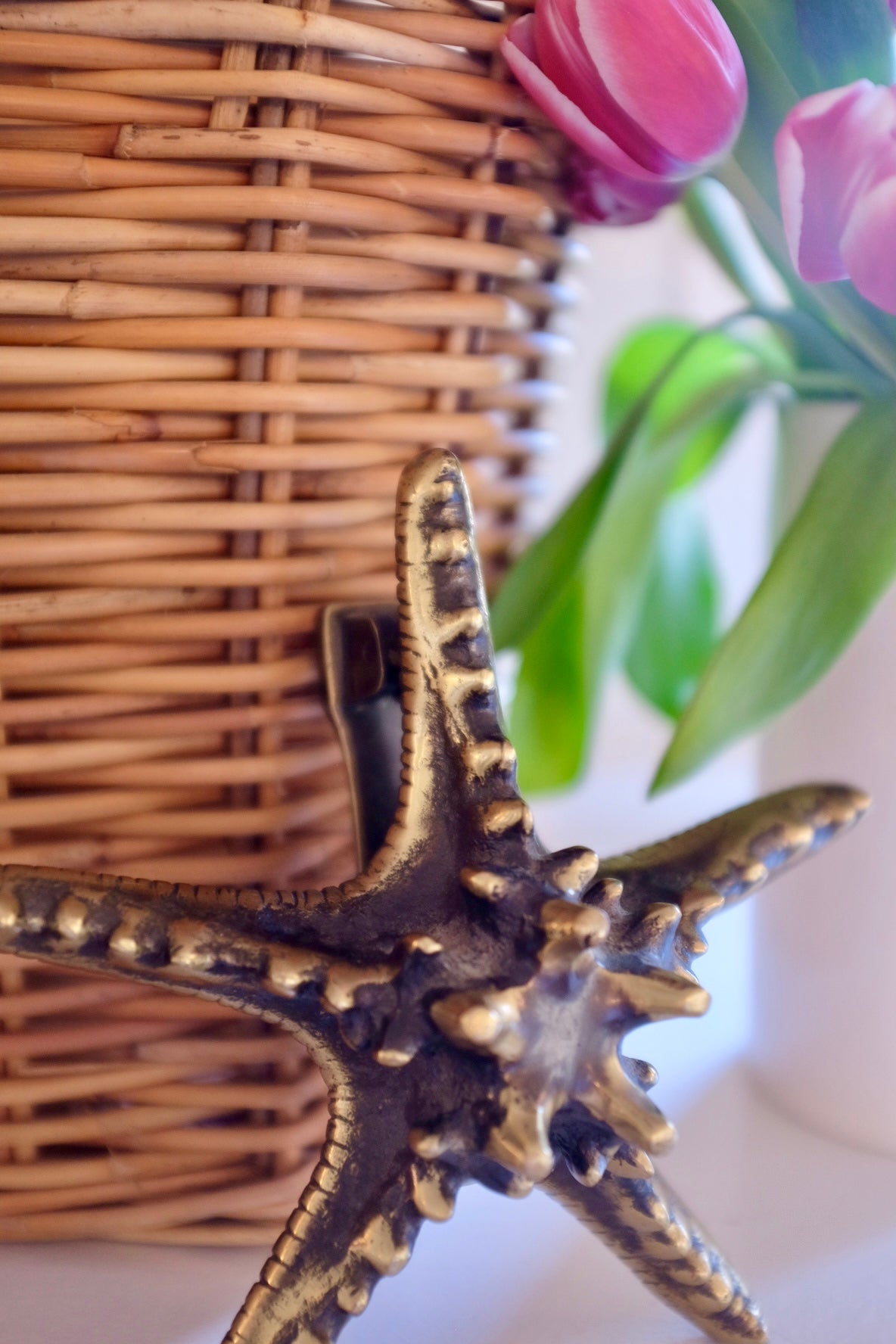 Heavy Brass Starfish Doorknocker