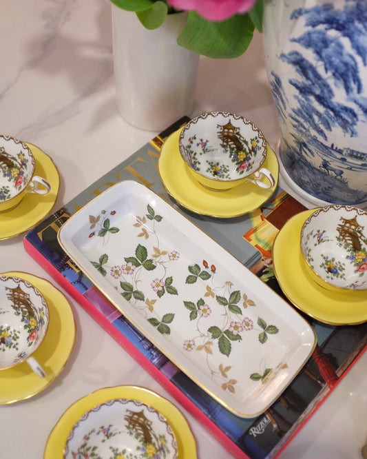 Wild Strawberry Wedgwood Dish