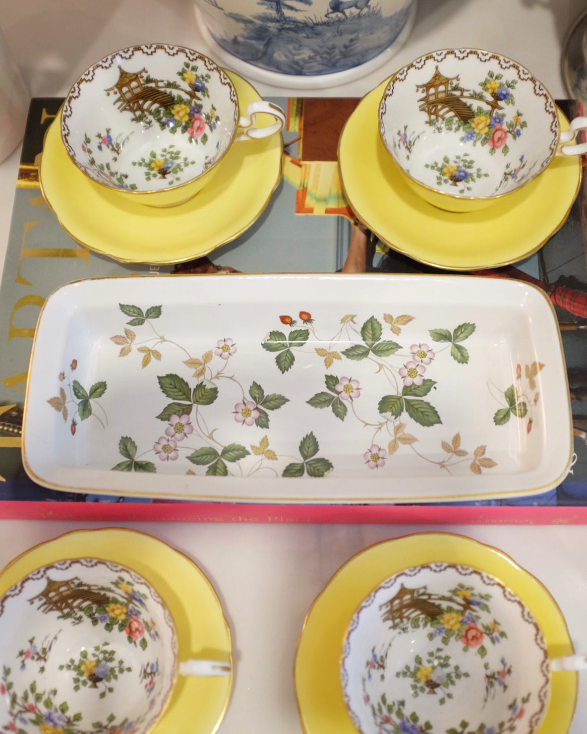 Wild Strawberry Wedgwood Dish