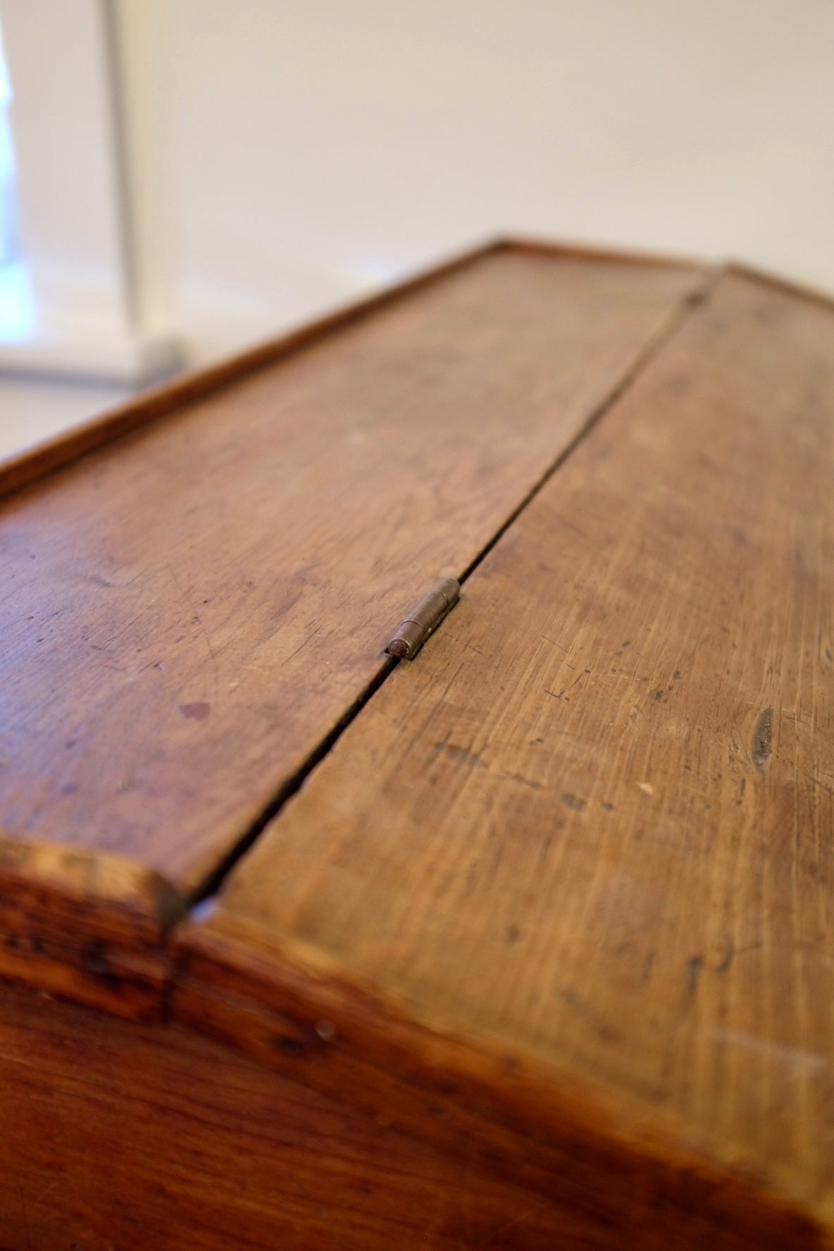 19th Century Colonial Slant Top Schoolmasters Desk