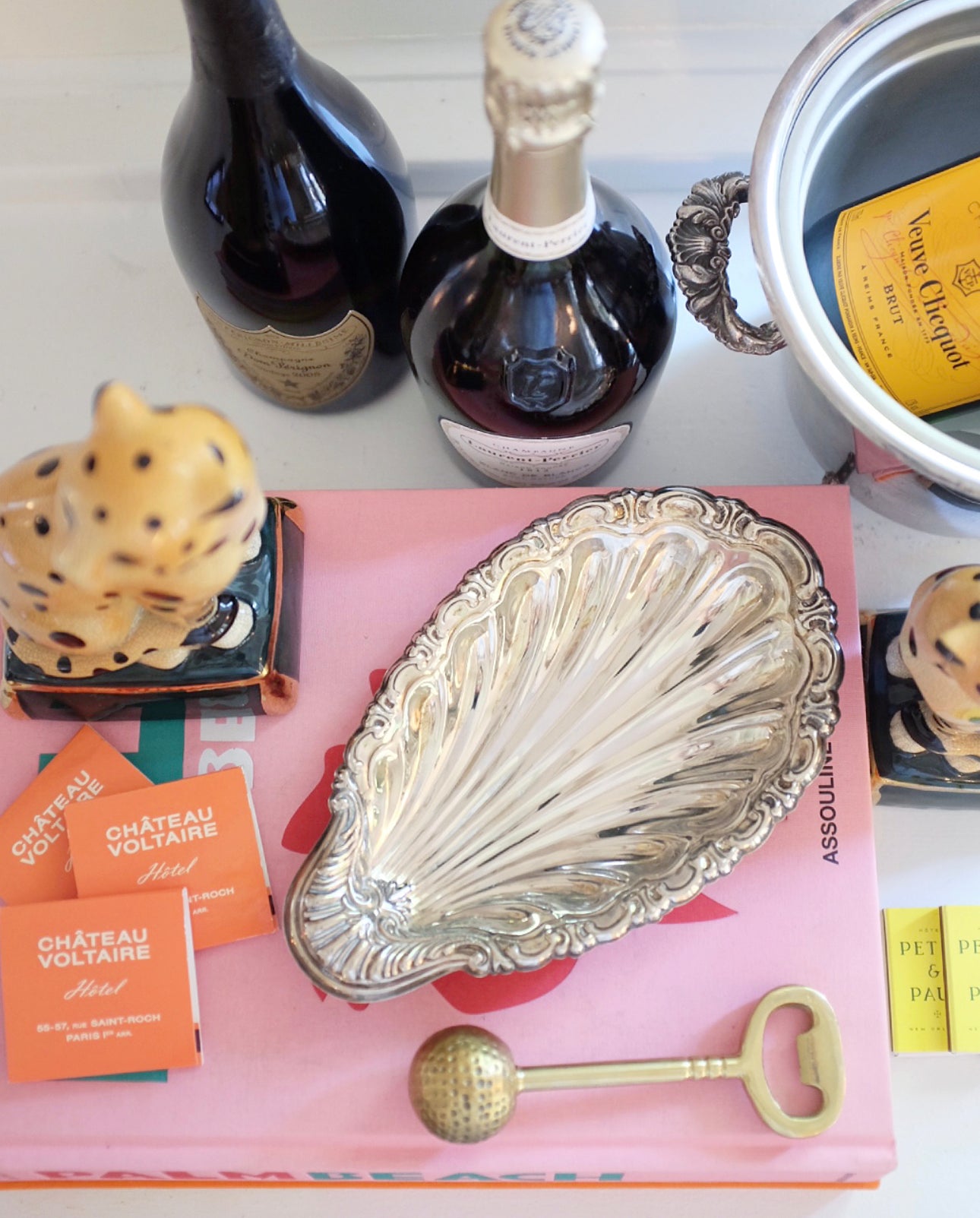 Silver Plate Small Shell Dish