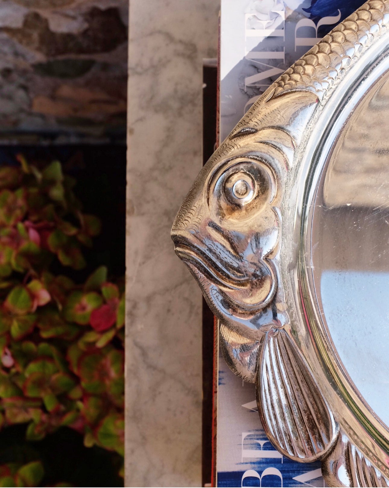 Silver Plate Fish