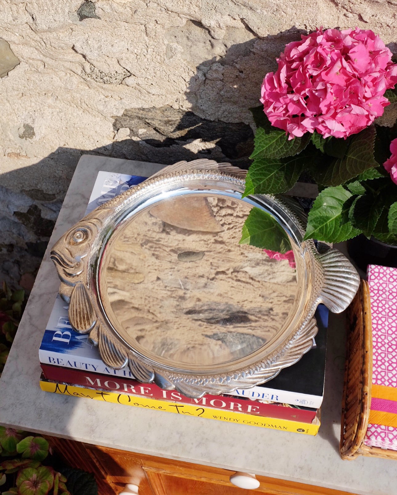 Silver Plate Fish