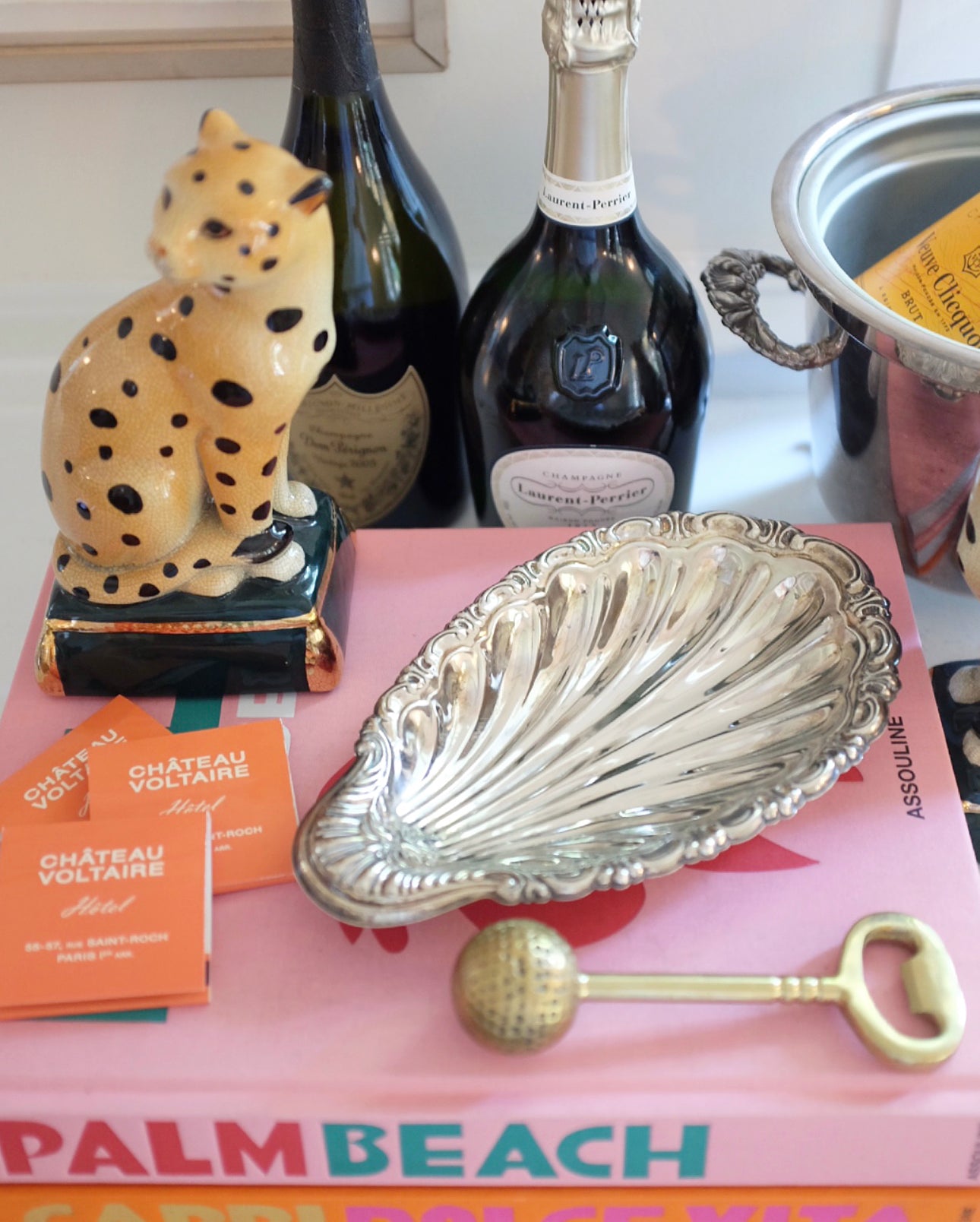 Silver Plate Small Shell Dish