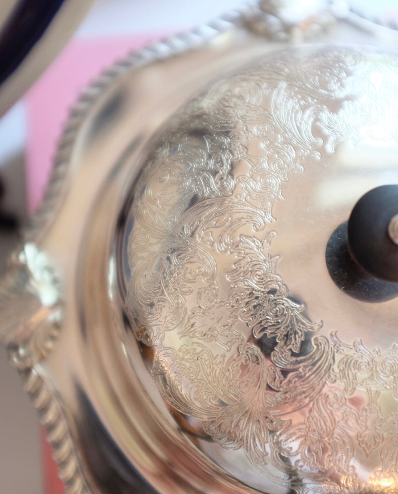 Silver Plate Butter Dome