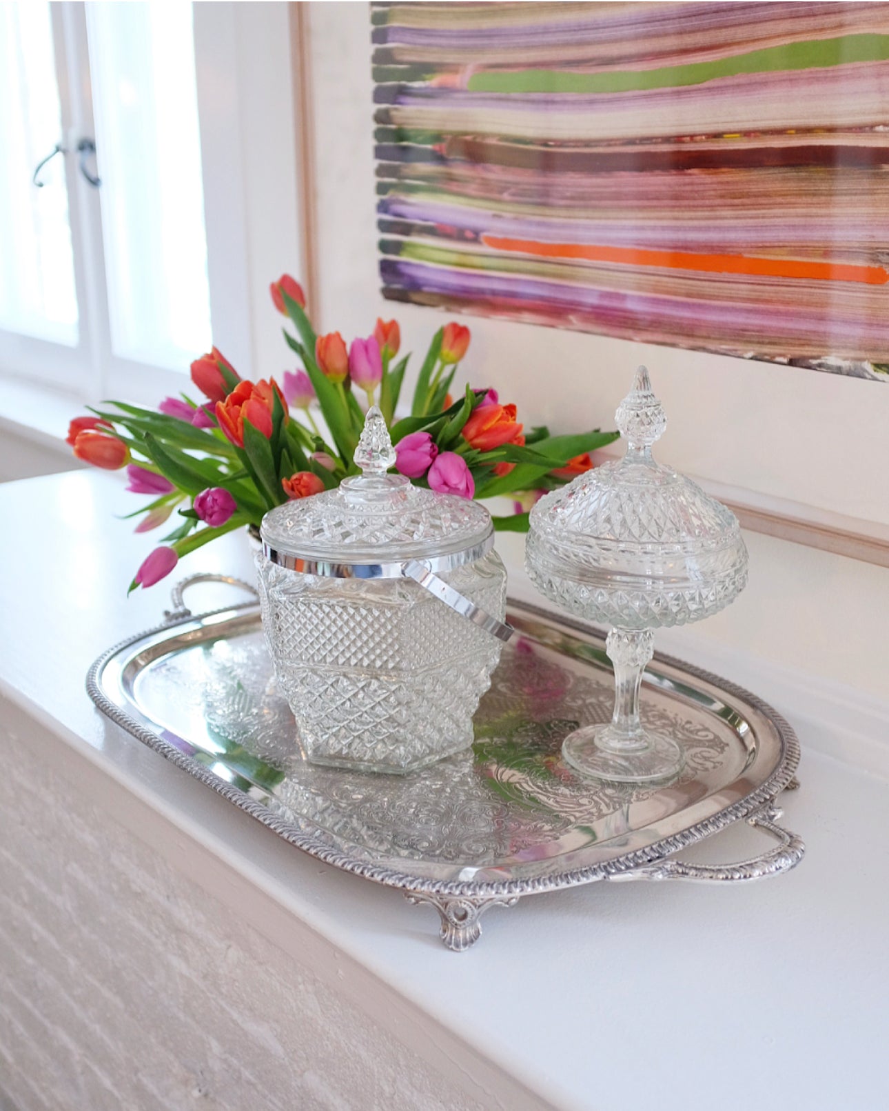 Large Glass Jar with Lid
