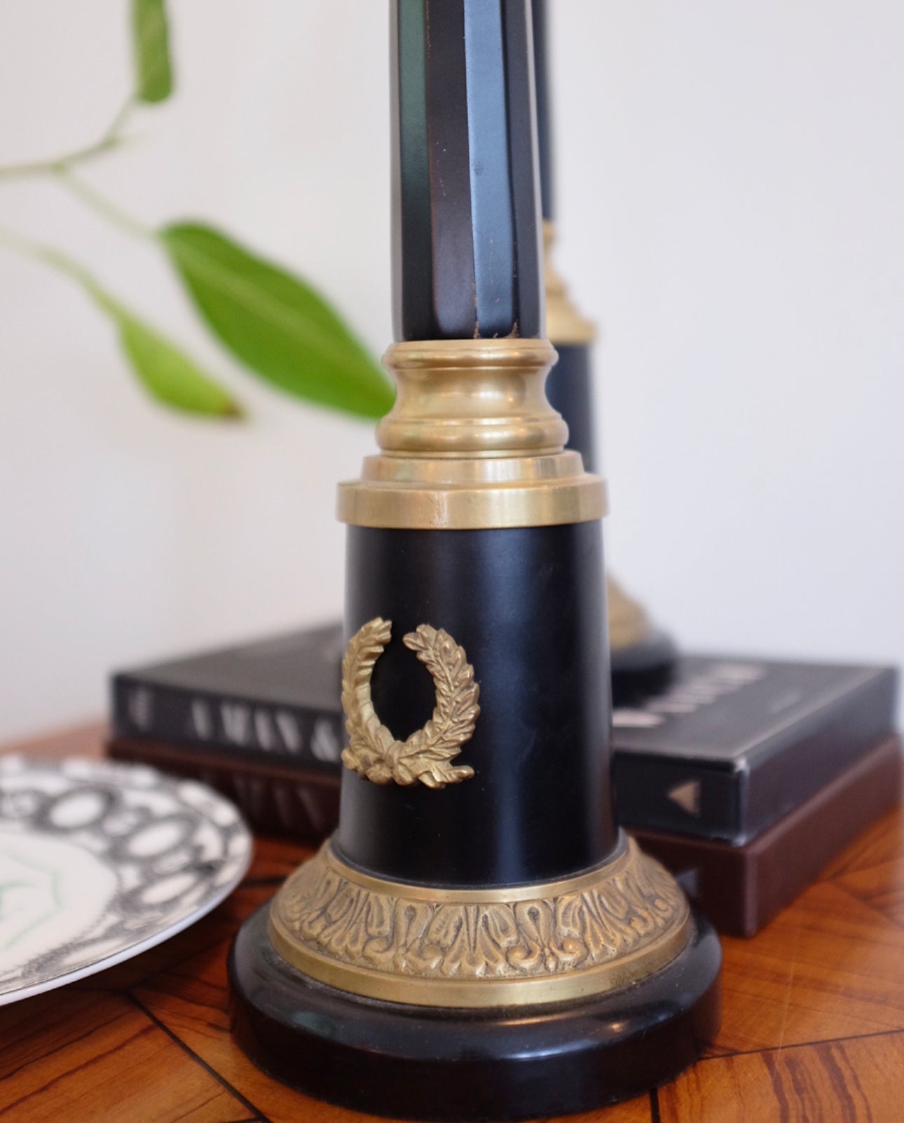 Neoclassical Style Large Candle Sticks