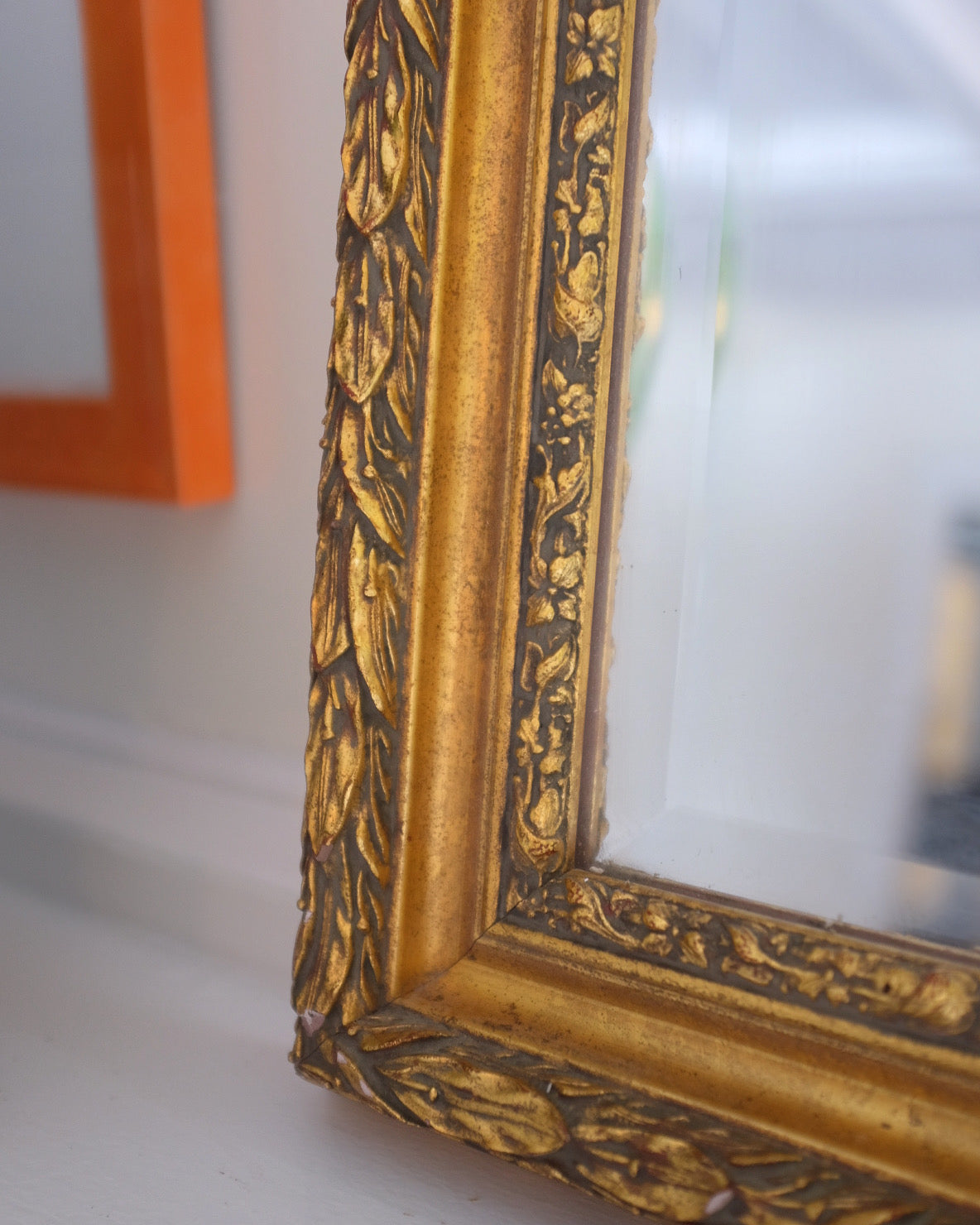 Antique Gilt Mirror