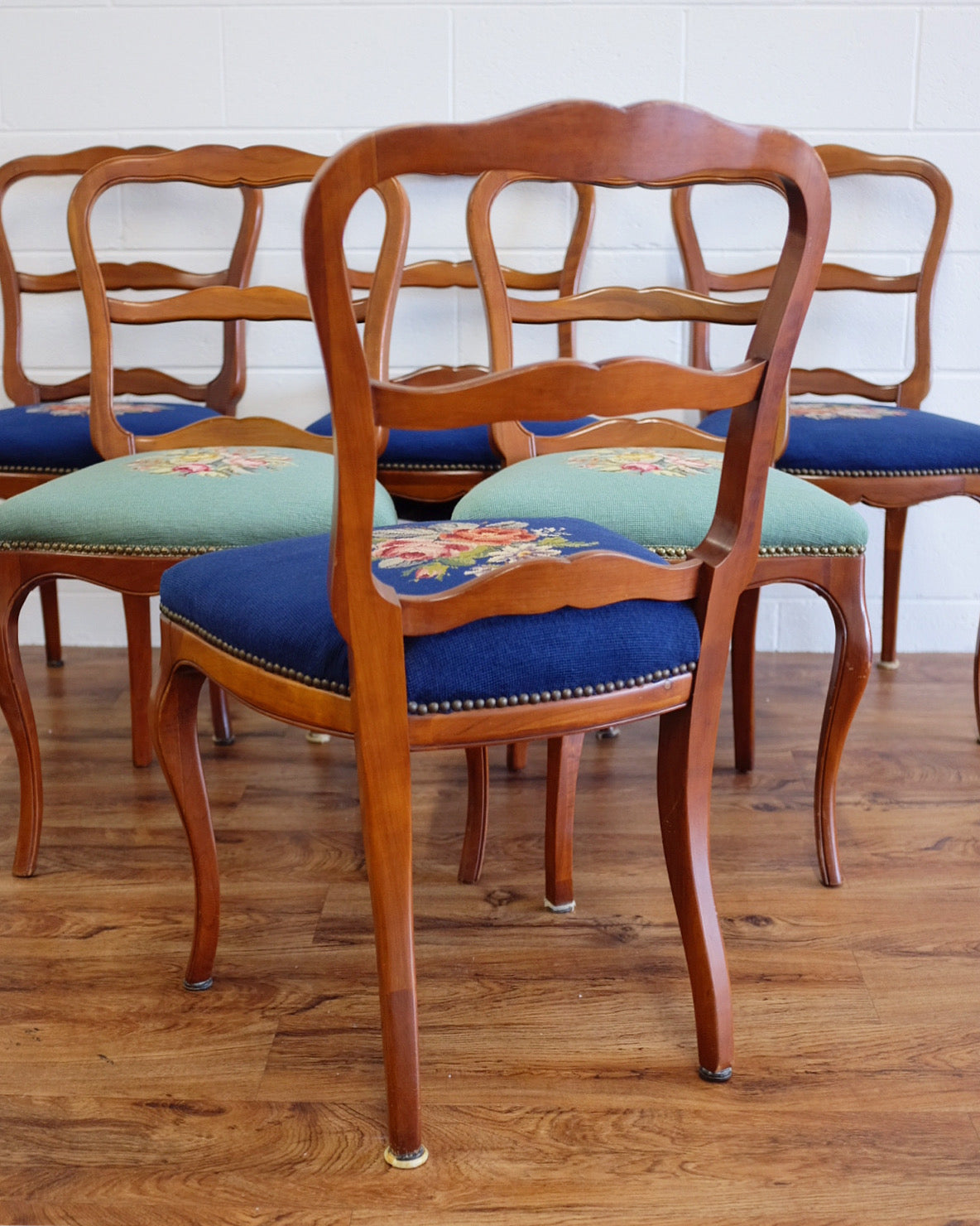 Needle Point Chairs