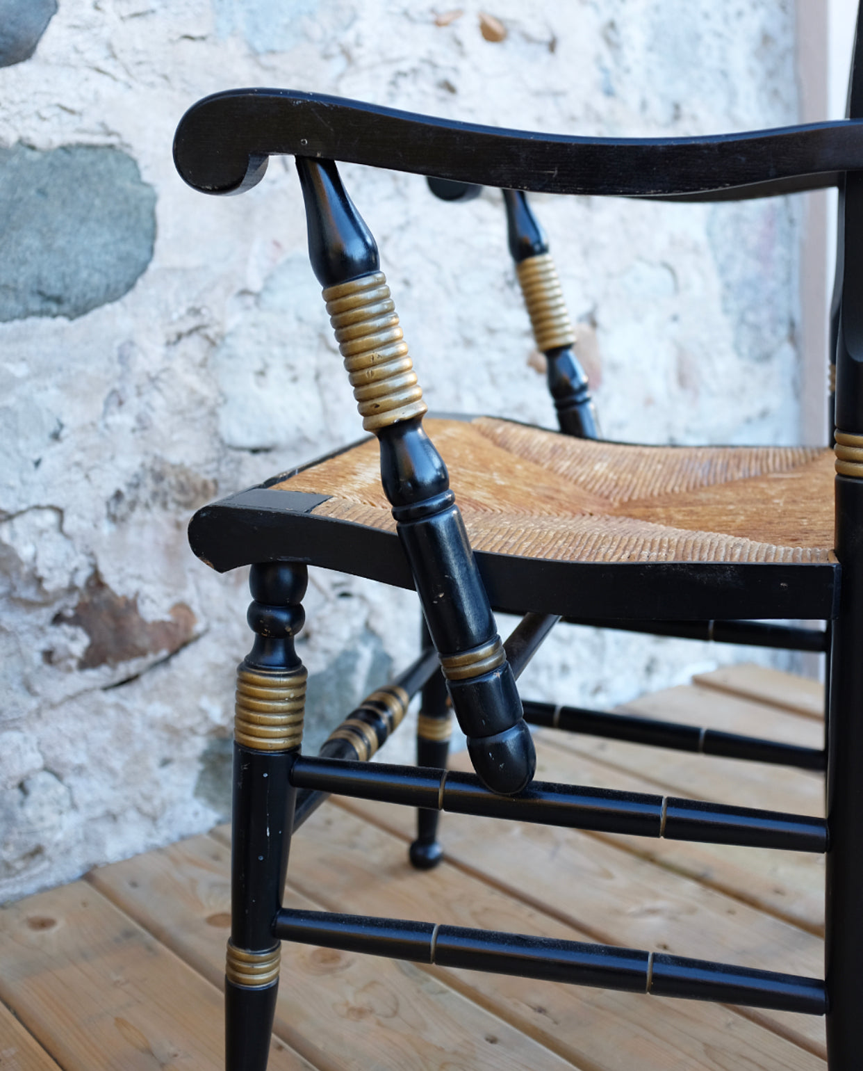 Hitchcock Style Captains Chairs