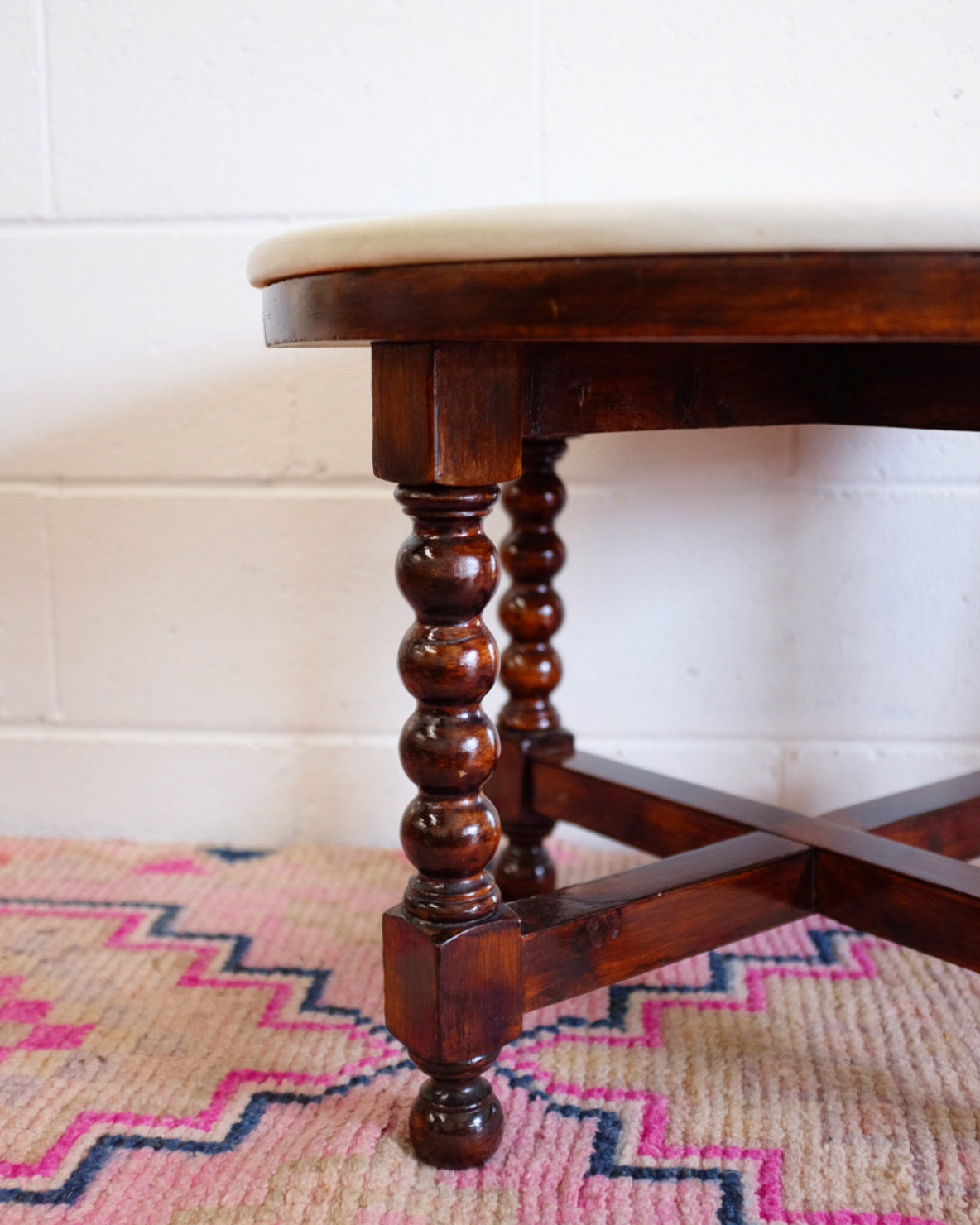 Bobbin Leg Marble Top Table