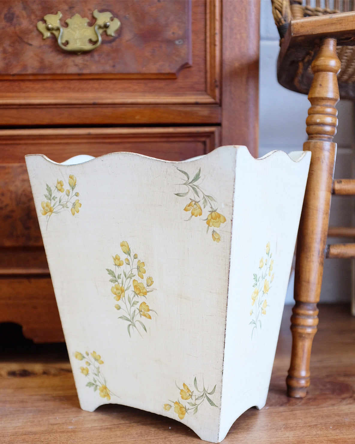 Italian Waste Paper Basket