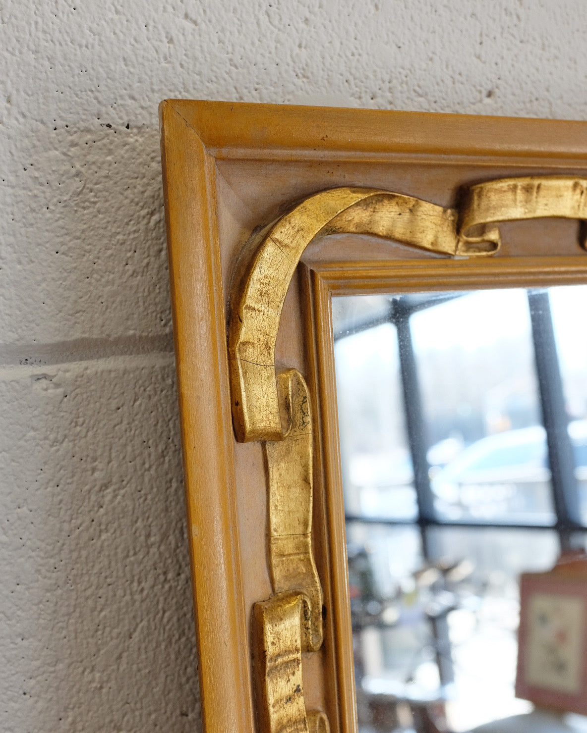 Gold Ribbon Detail Mirror