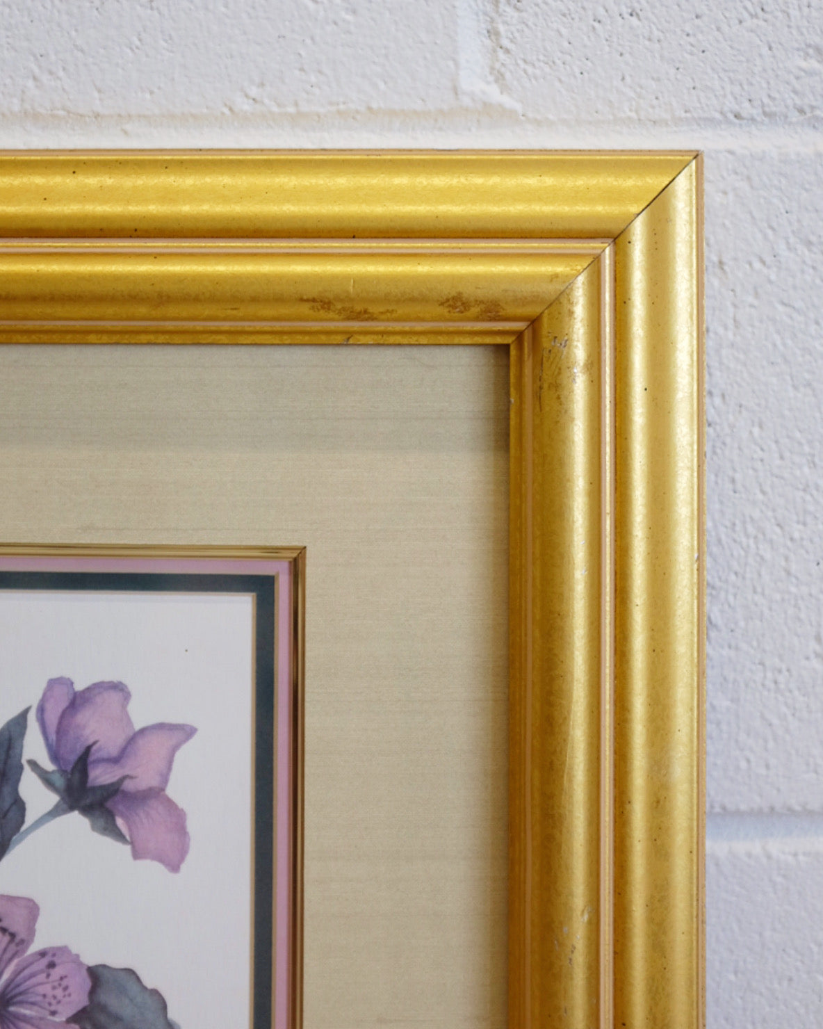 Signed & Numbered Purple Botanical Print