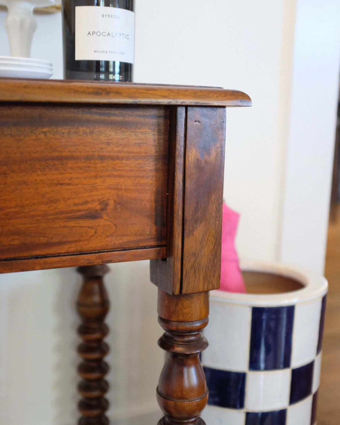 Bobbin Leg Console Table