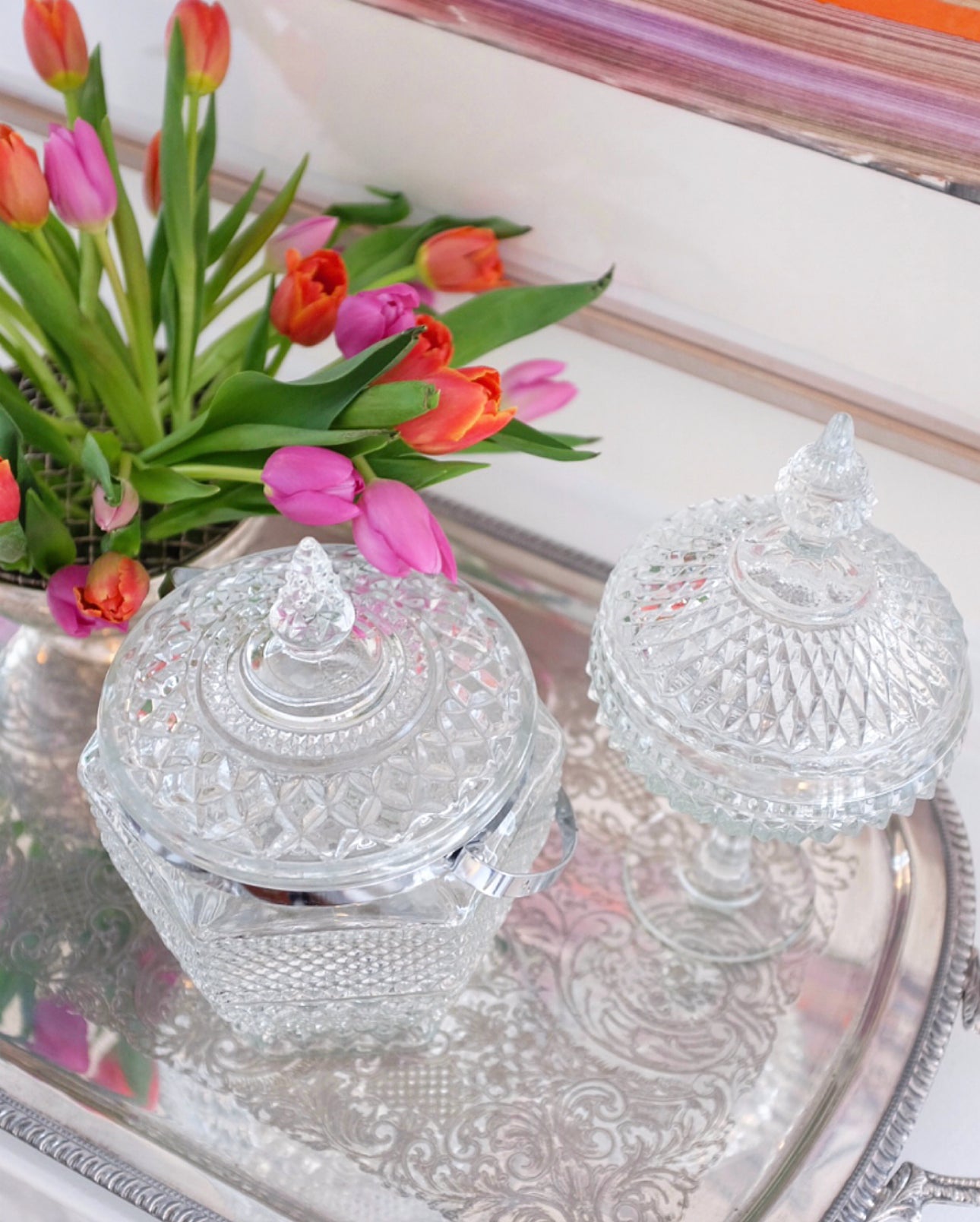 Large Glass Jar with Lid