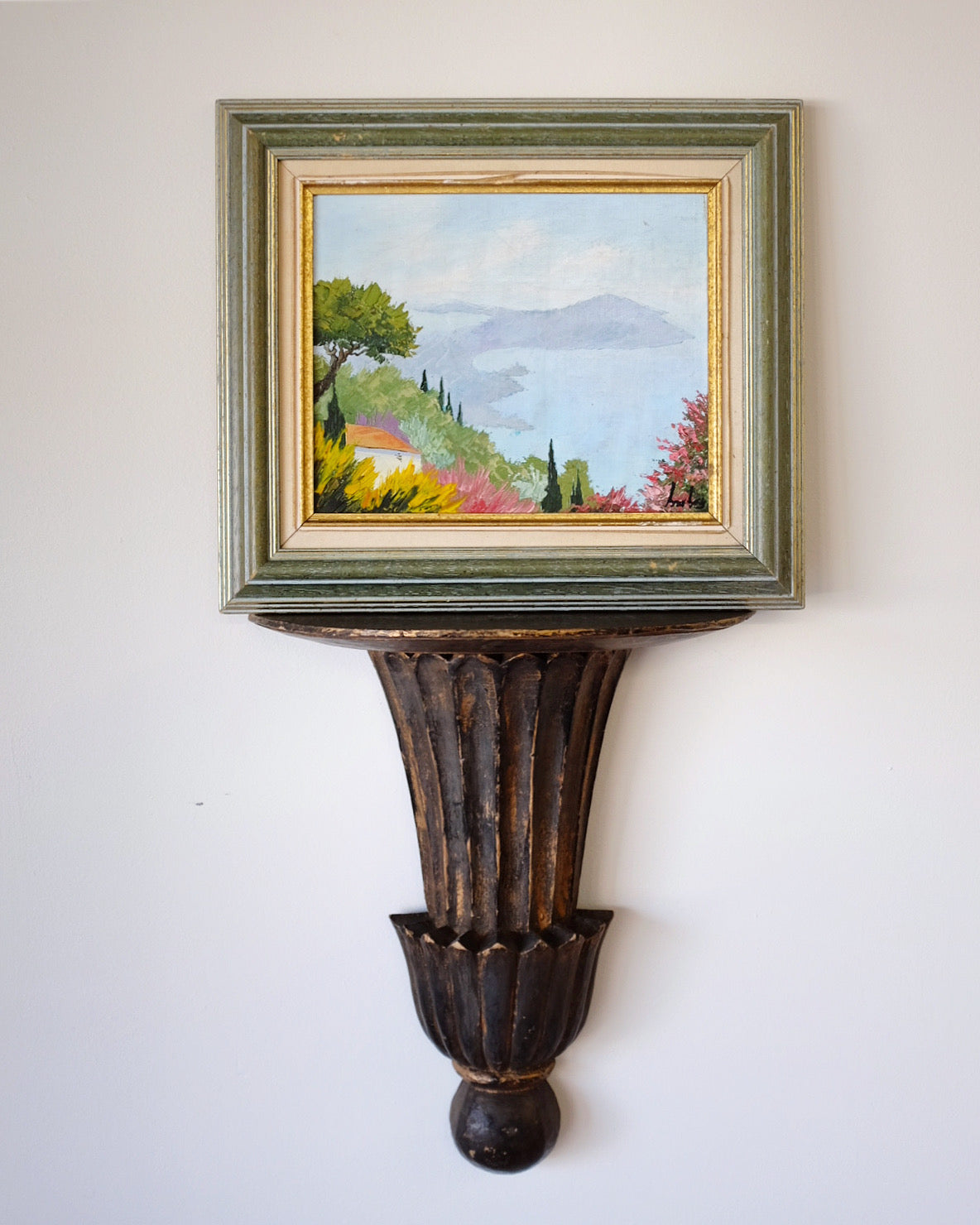 French Landscape Paintings of Italian Countryside
