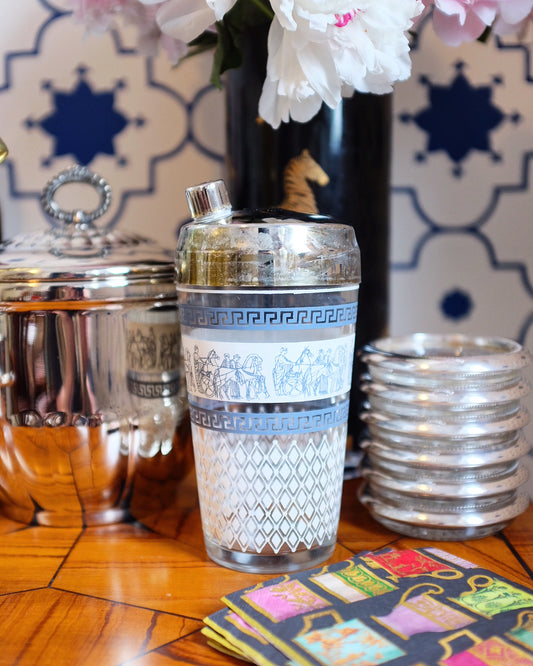 Blue Jasperwear Cocktail Shaker