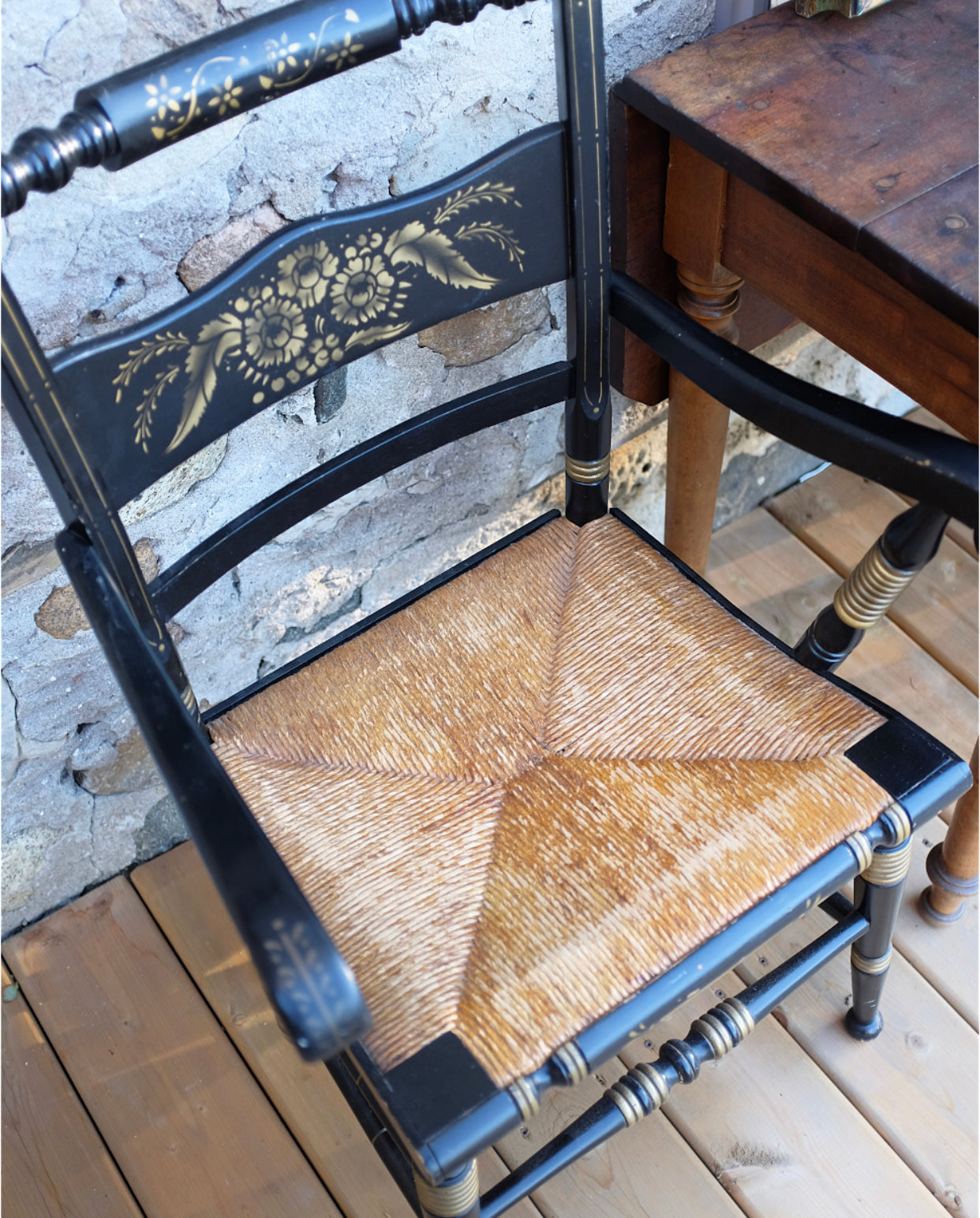 Hitchcock Style Captains Chairs