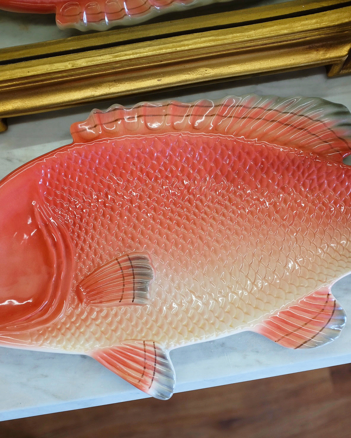 Large Fitz and Floyd Salmon Platter