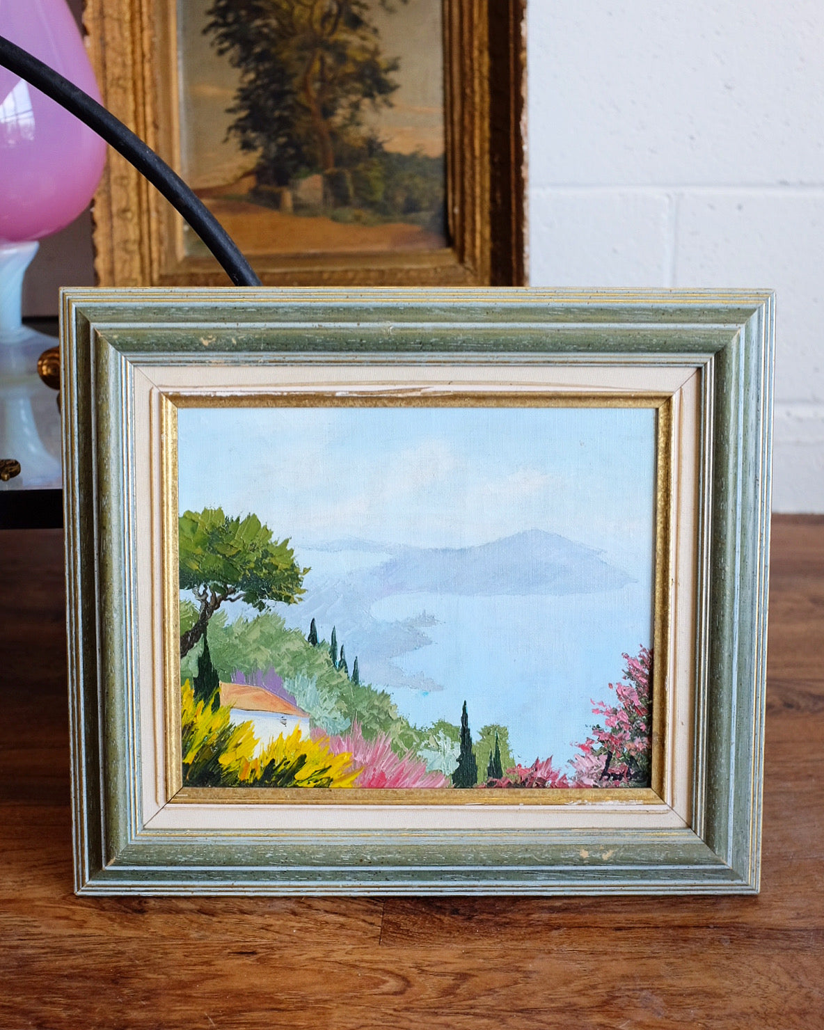 French Landscape Paintings of Italian Countryside