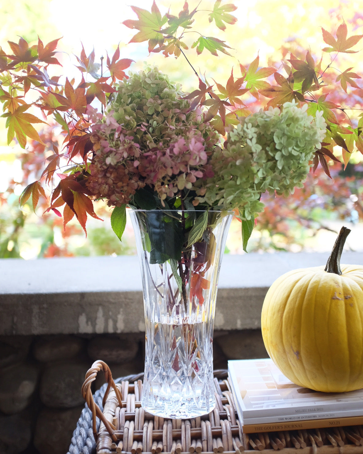 Crystal vase