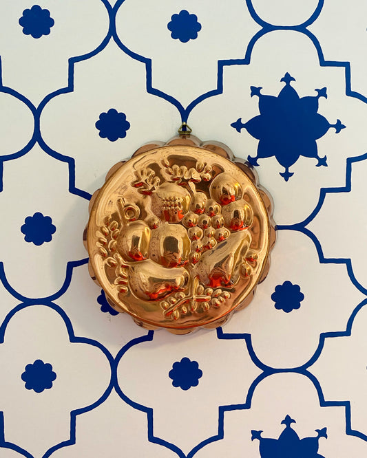 Copper Fruit Jelly Cake Mold