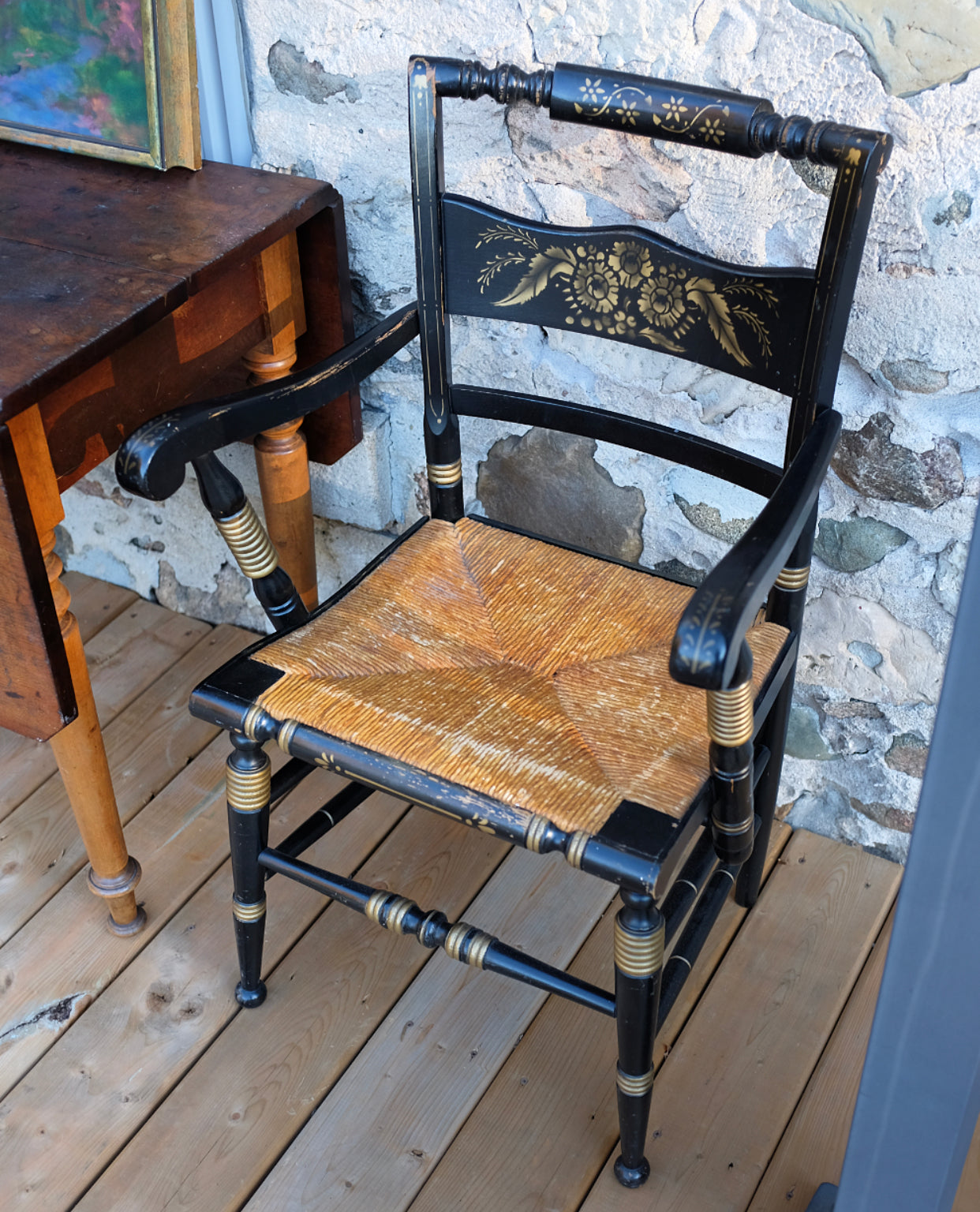 Hitchcock Style Captains Chairs