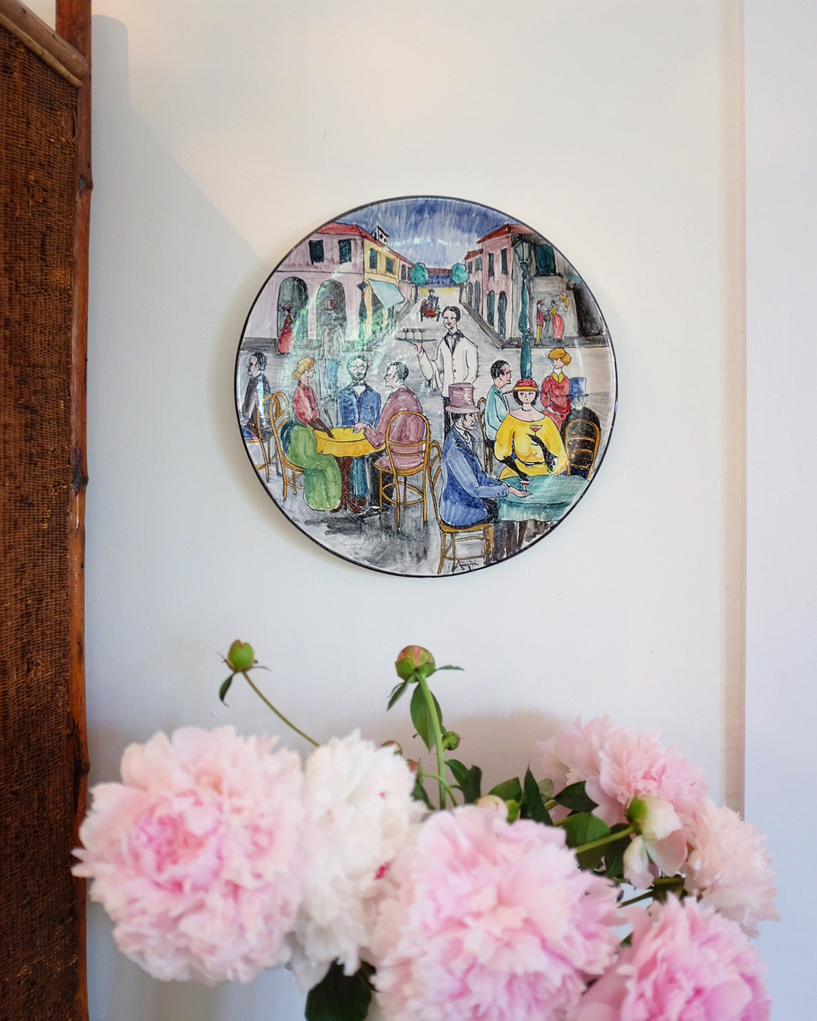 Hand Painted Italian Plate