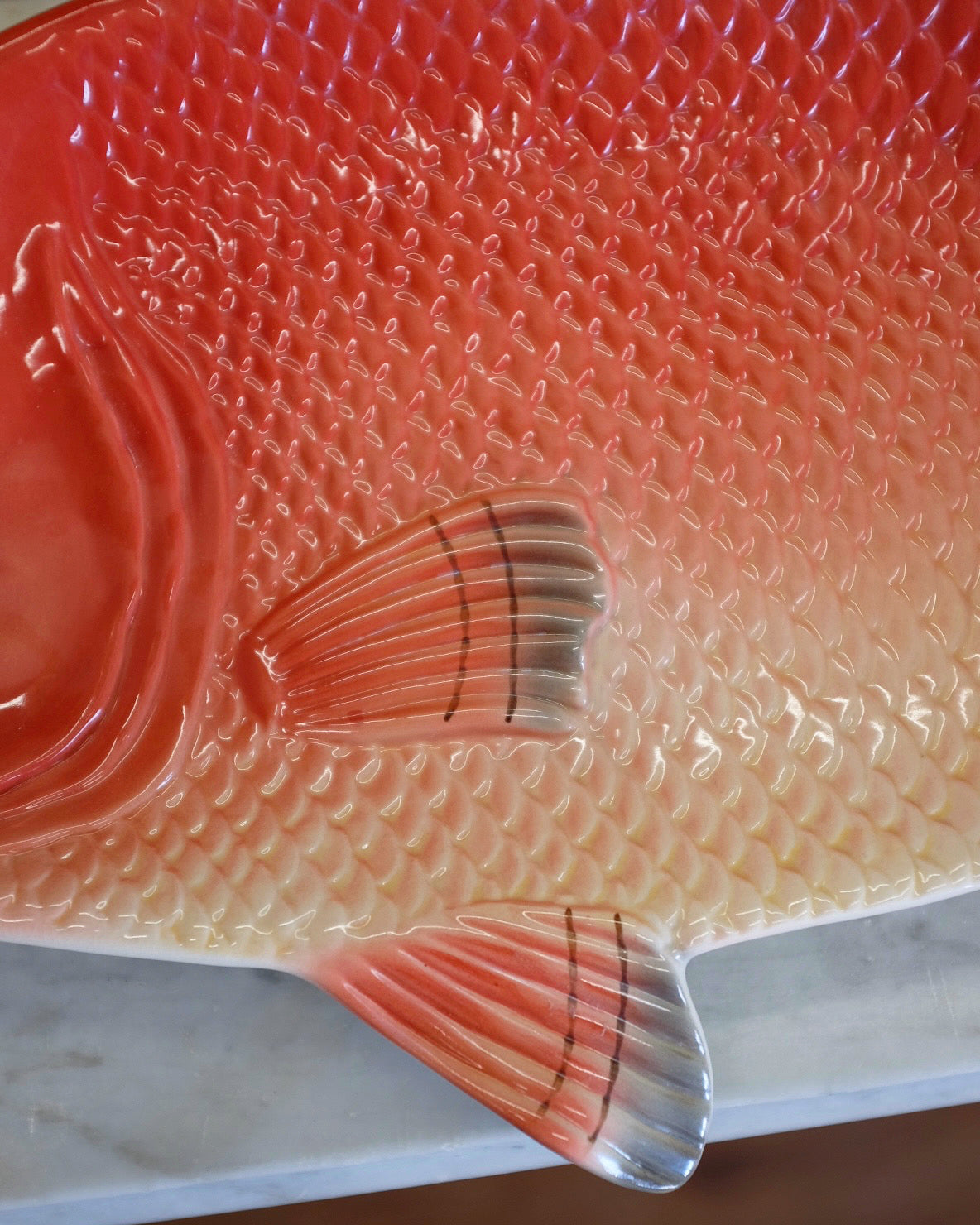 Large Fitz and Floyd Salmon Platter