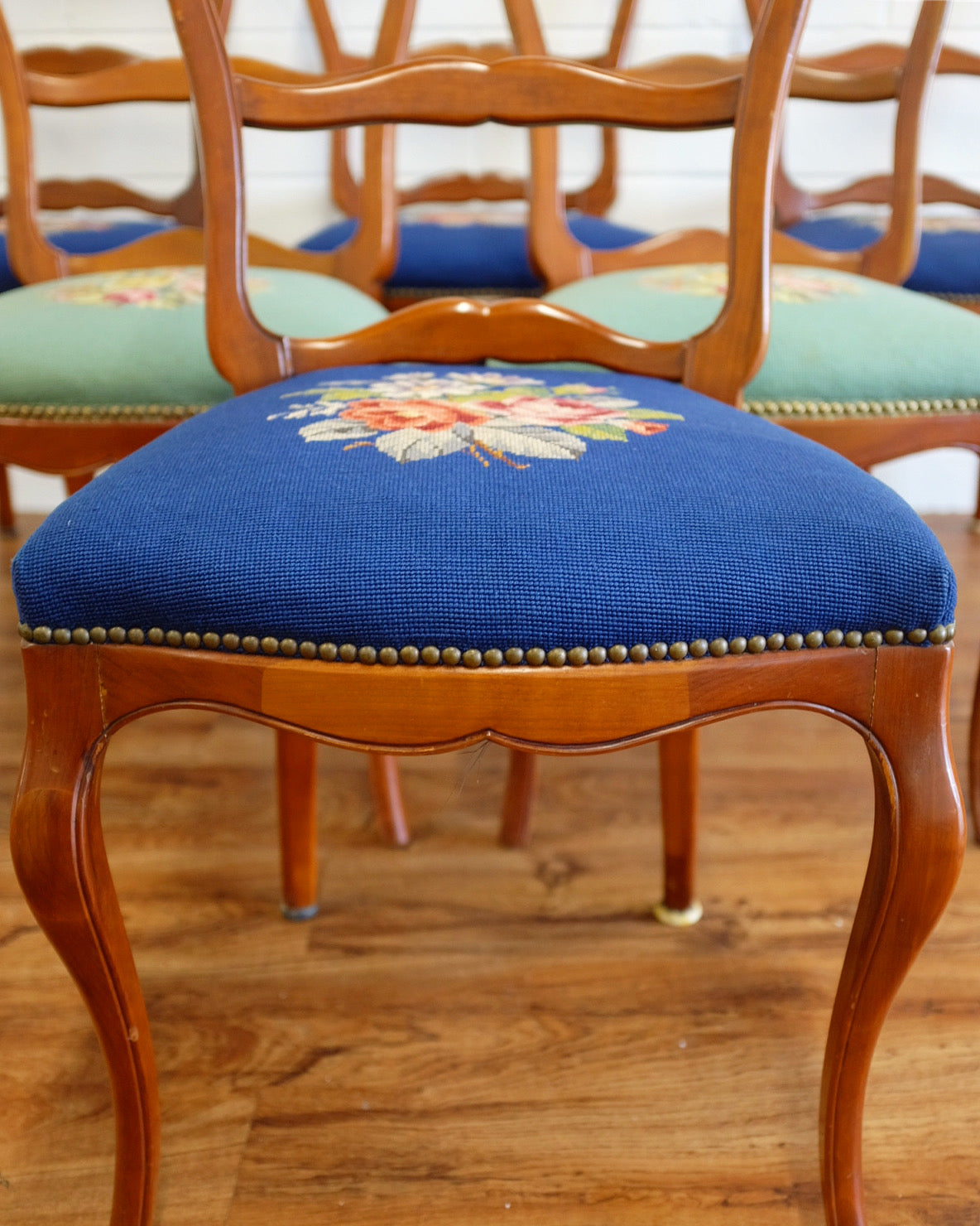 Needle Point Chairs
