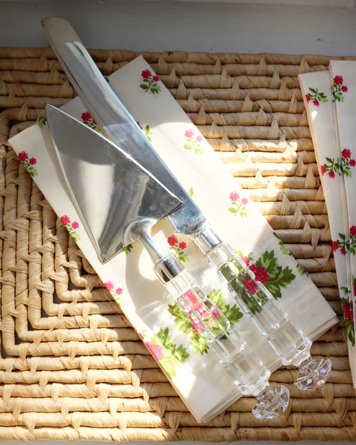 Floral Cotton Napkins