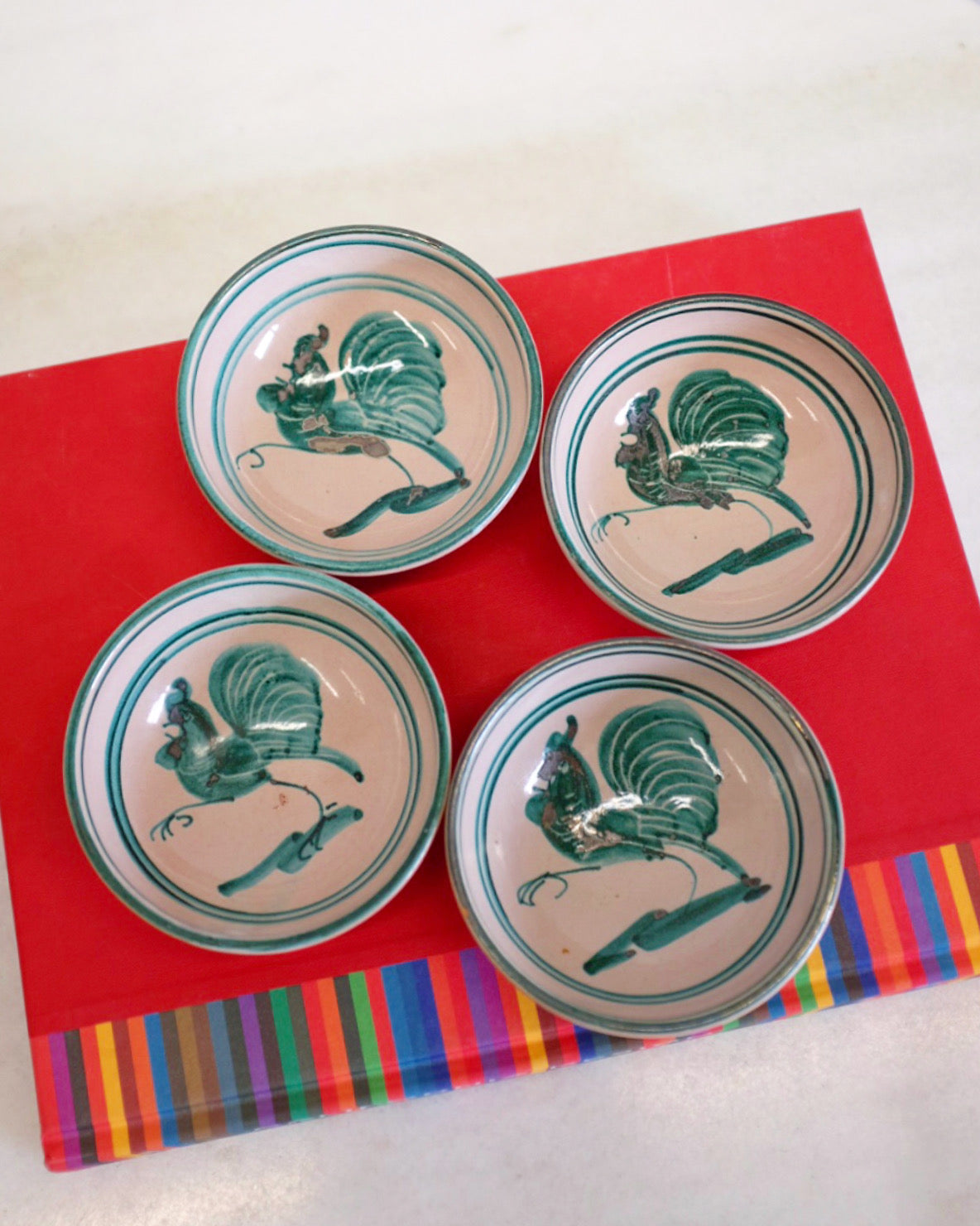 Small Rooster Dishes