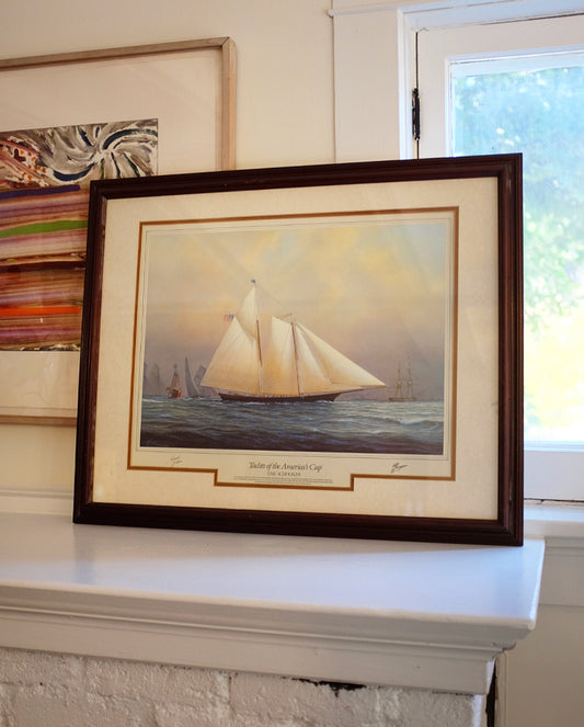 Yachts of the America’s Cup The Schooner Special Edition Print