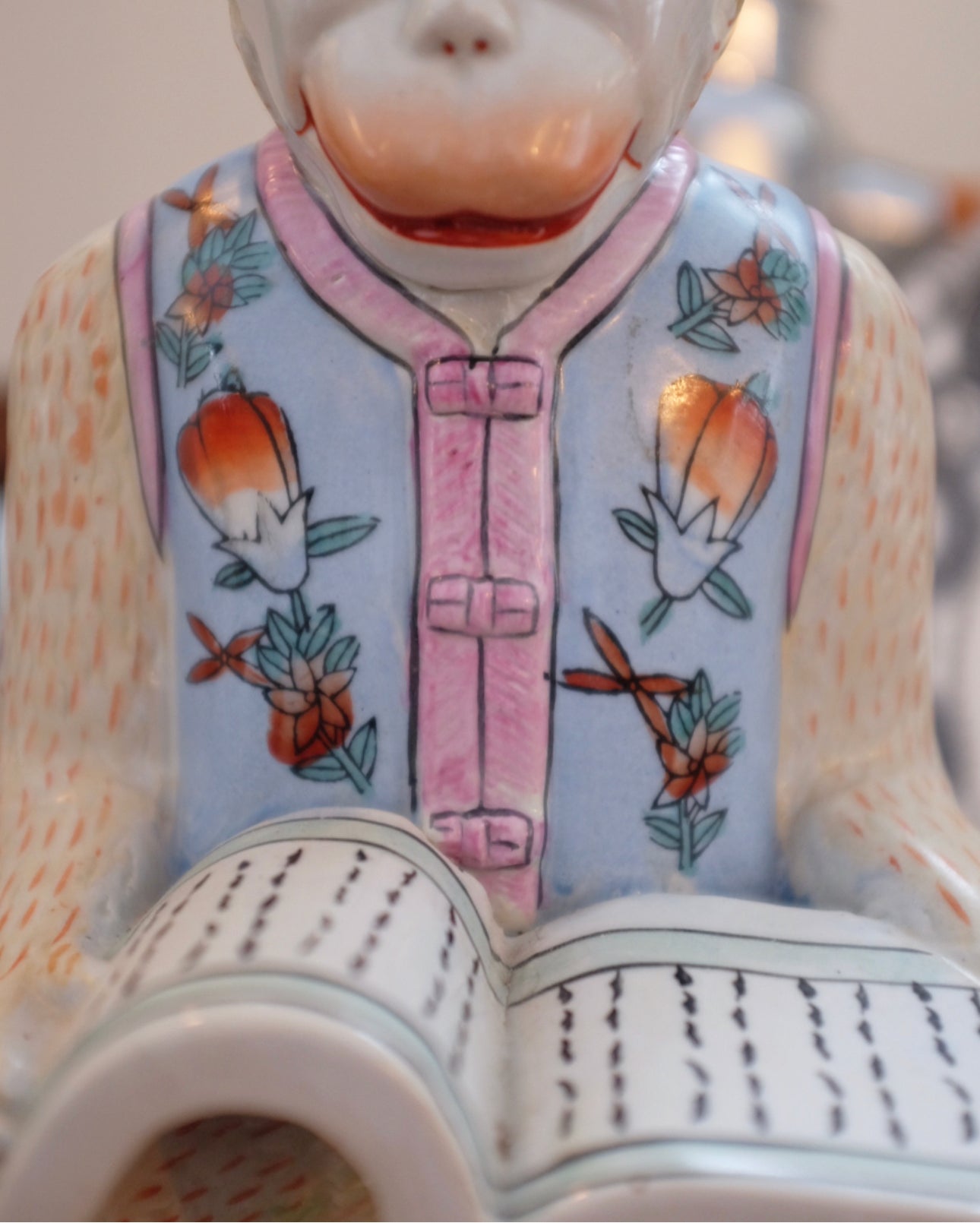 Large Chinoiserie Monkey