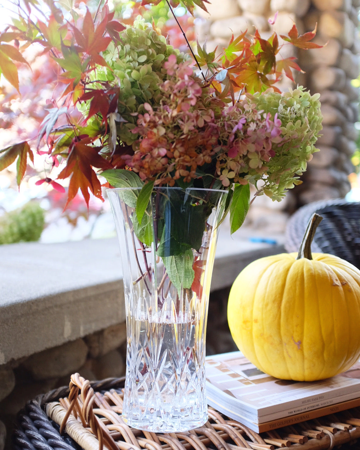Crystal vase