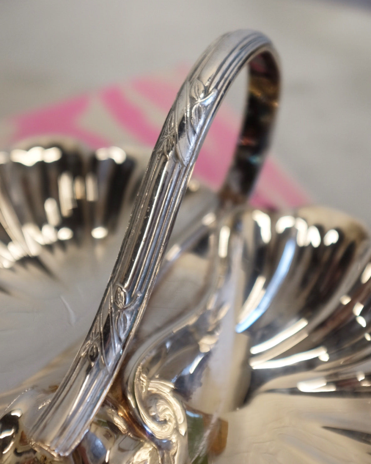 Sheffield England Silver Plate Server Dish/Catch All