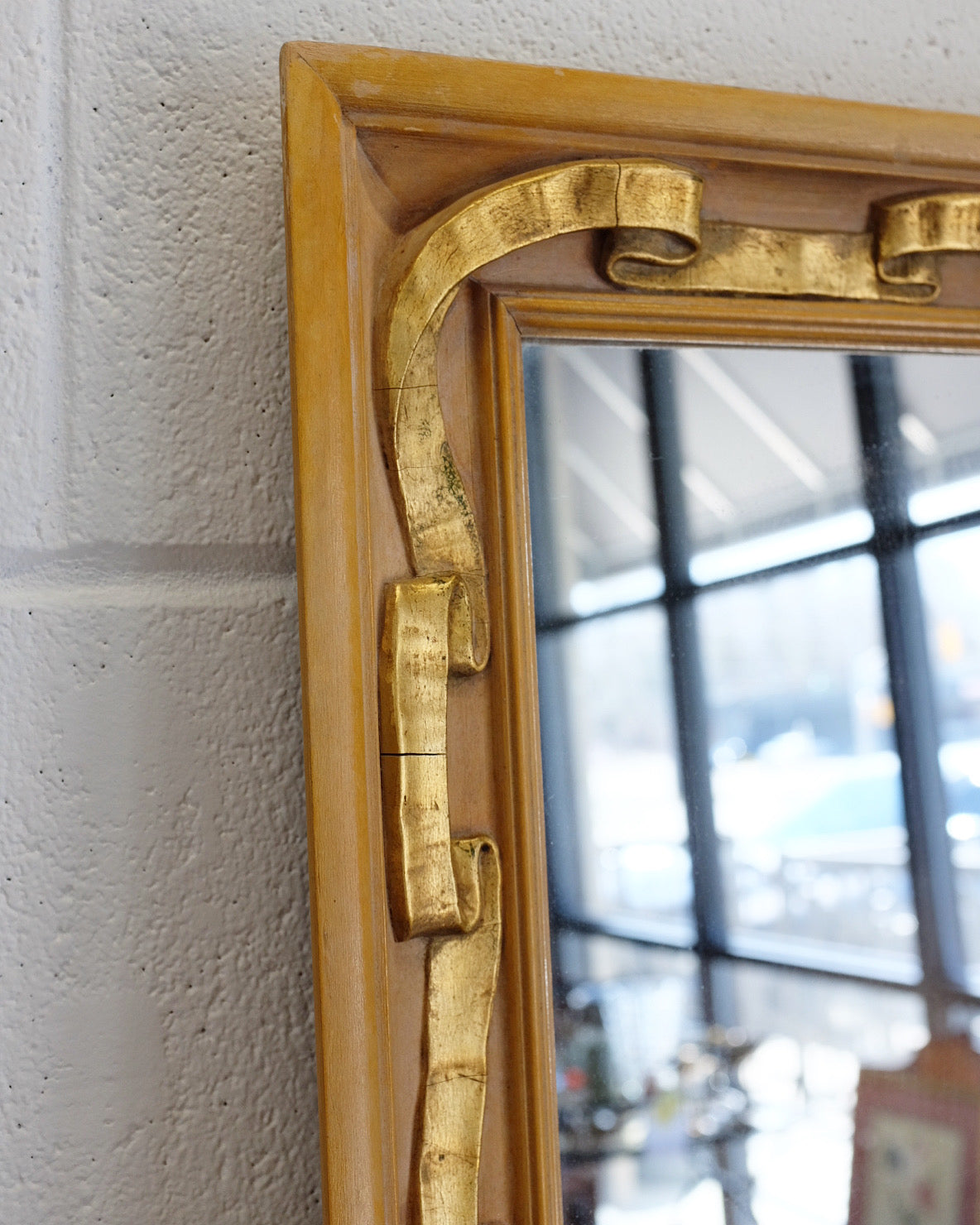 Gold Ribbon Detail Mirror