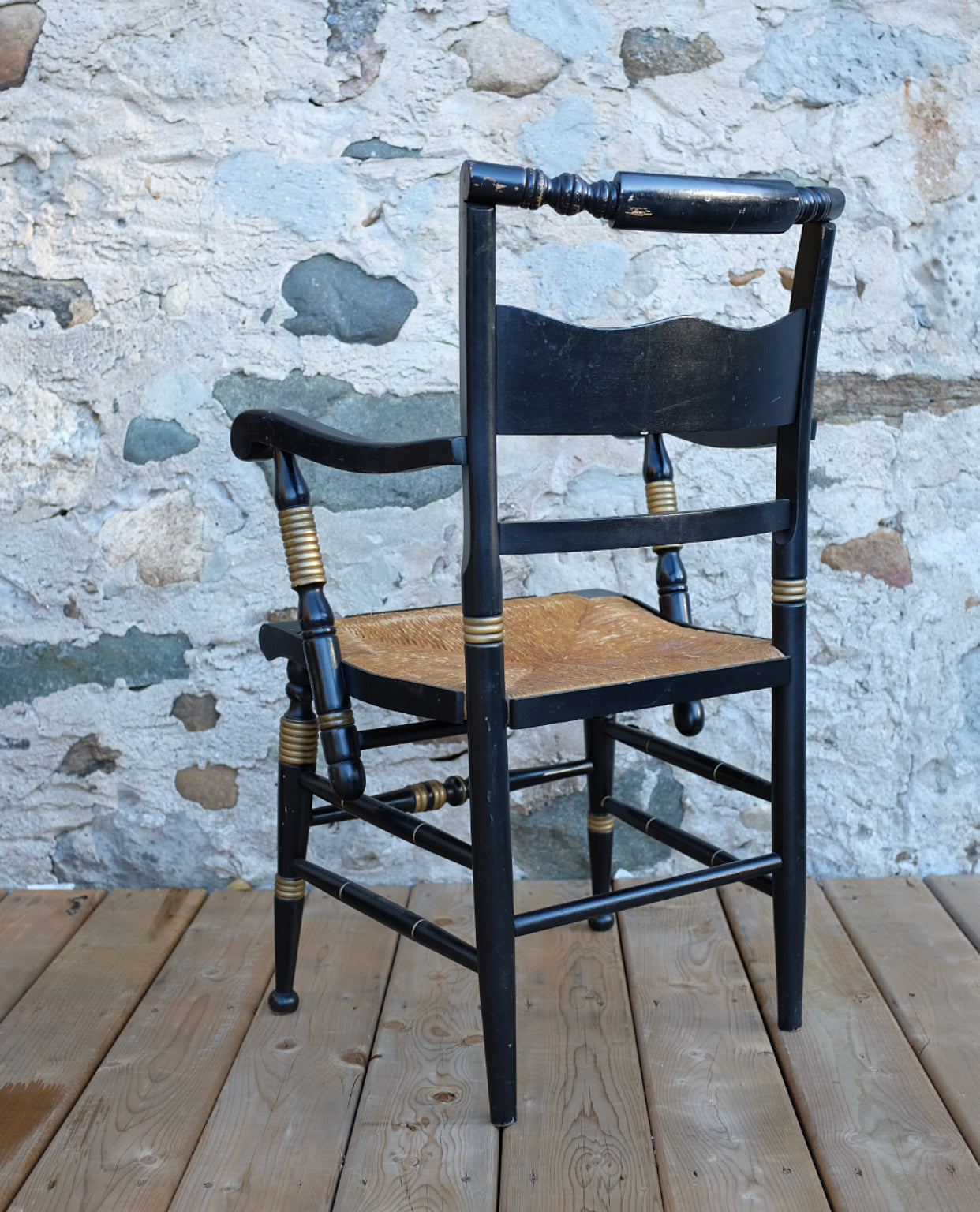 Hitchcock Style Captains Chairs