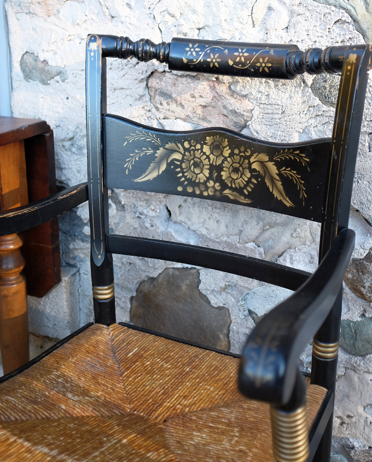 Hitchcock Style Captains Chairs