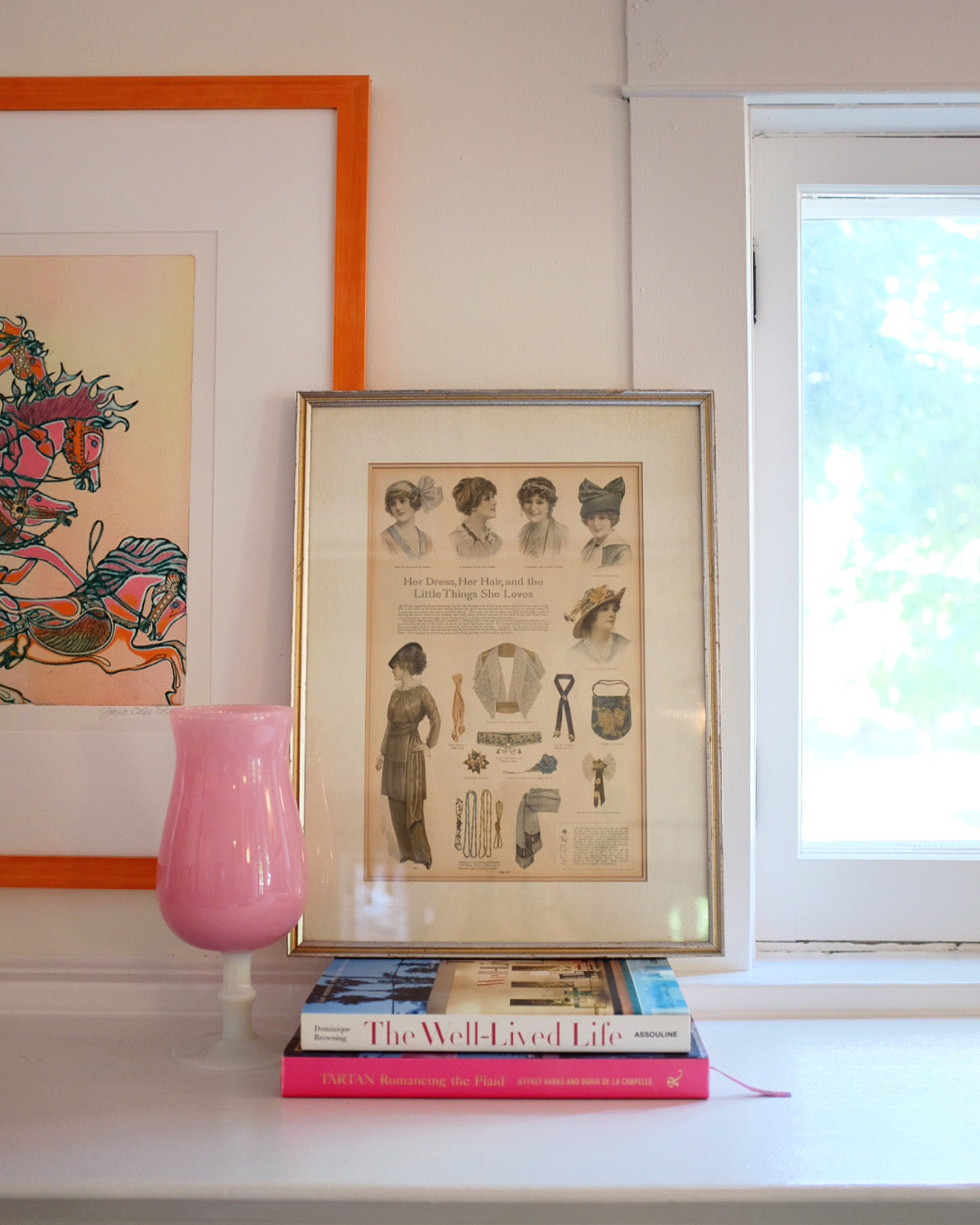 1910's Fashion Magazine Framed Print