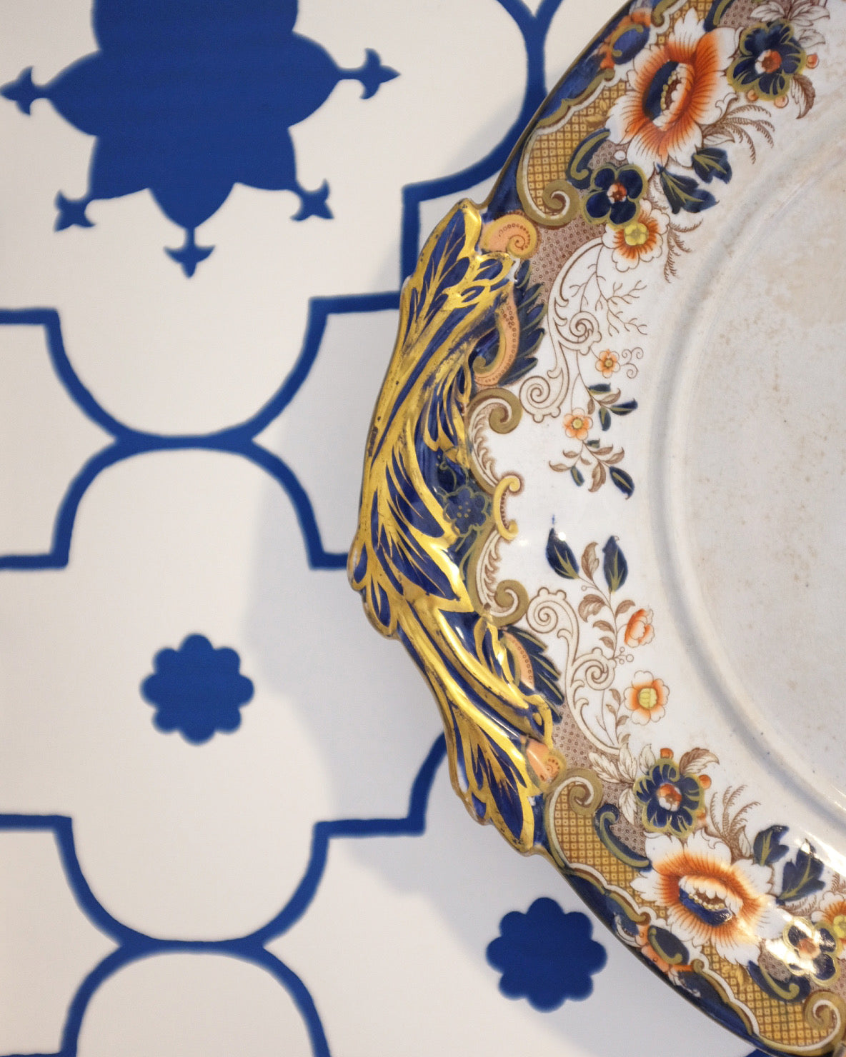 Chinoiserie Hanging Plate
