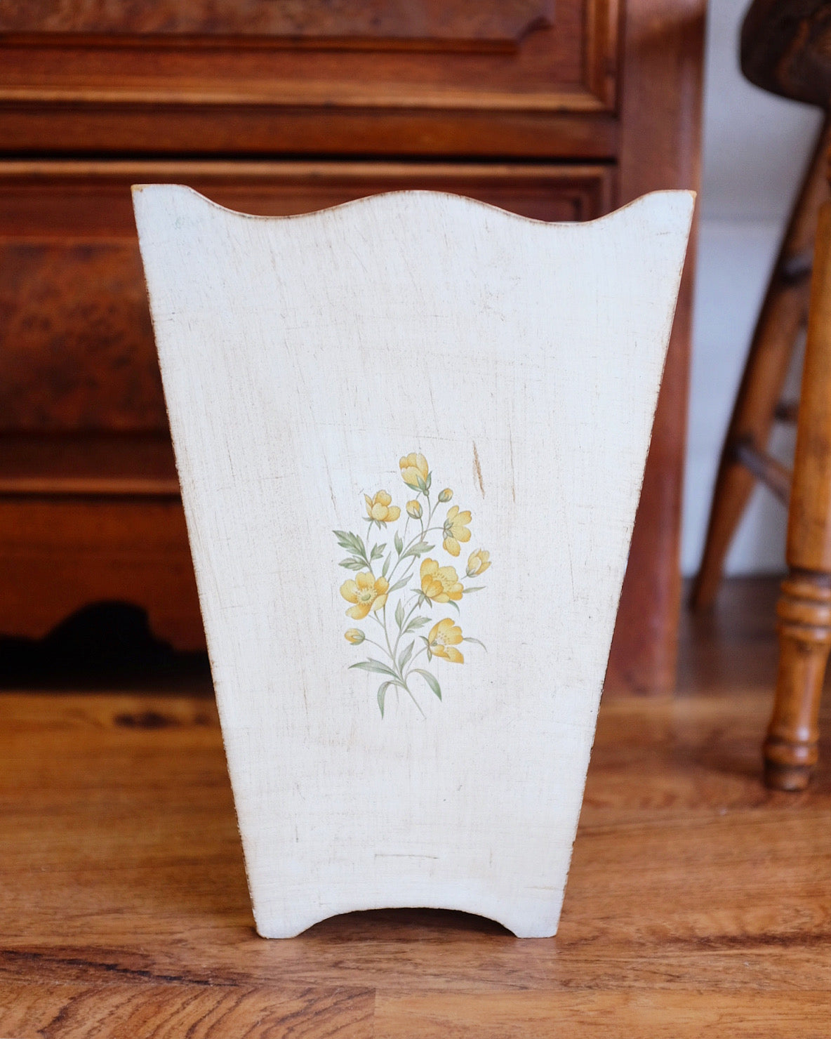 Italian Waste Paper Basket