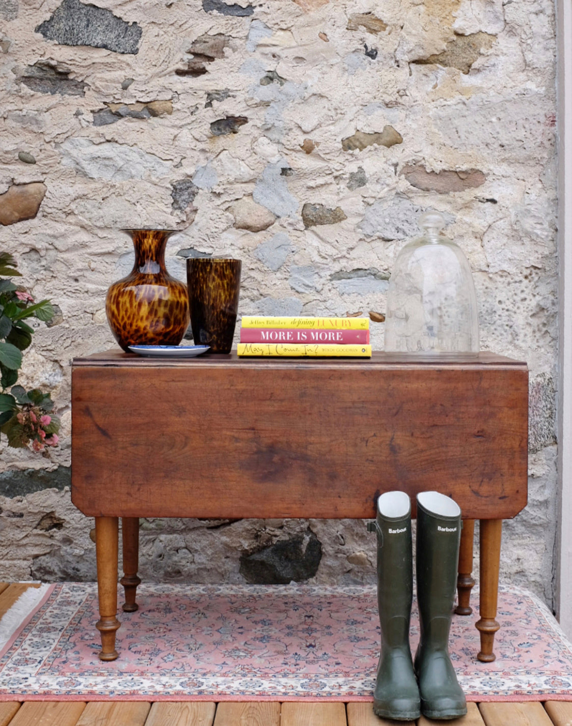 Antique Drop Leaf Table