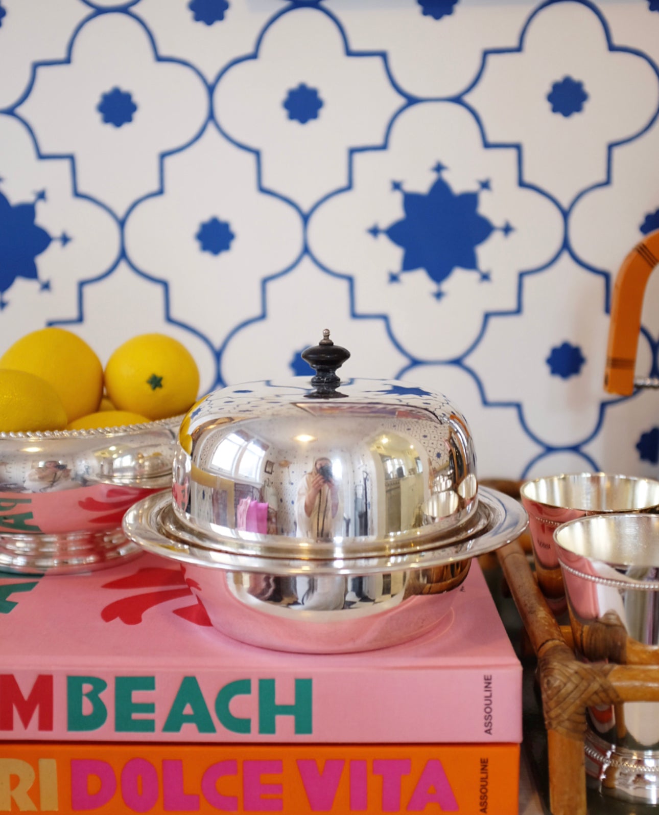 Silver Plate Butter Dome