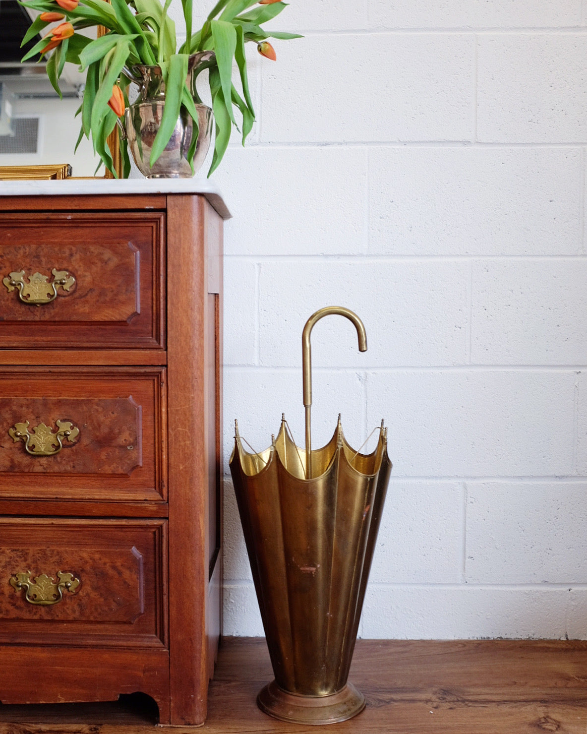 Brass Umbrella Stand