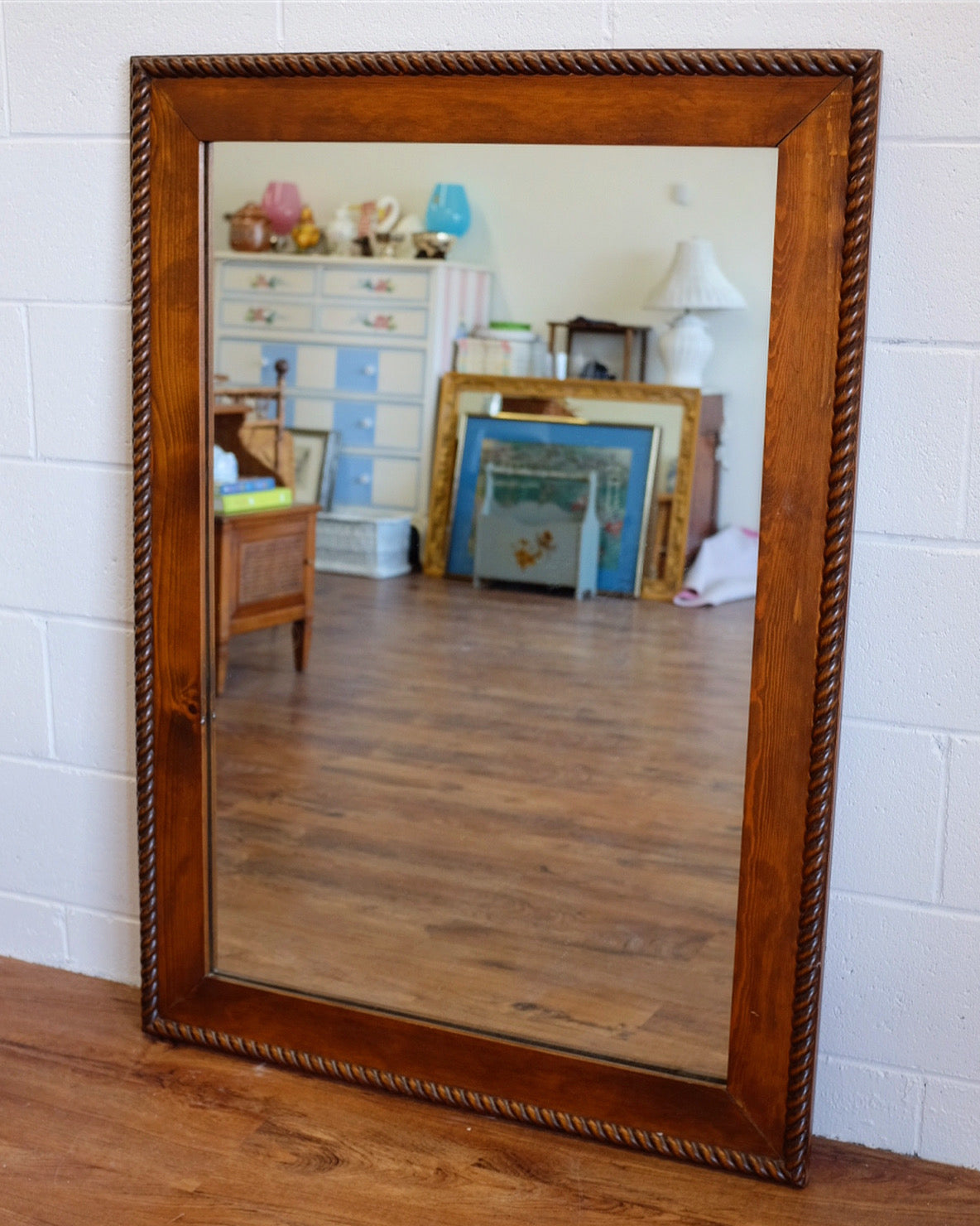 Large Barley Twist Mirror