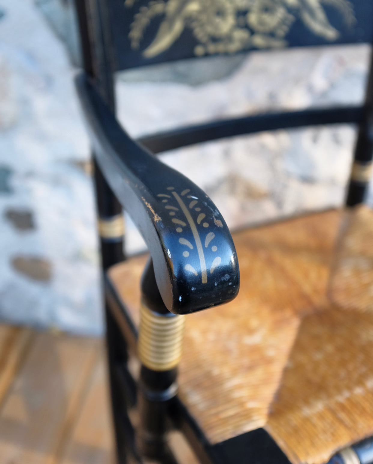 Hitchcock Style Captains Chairs