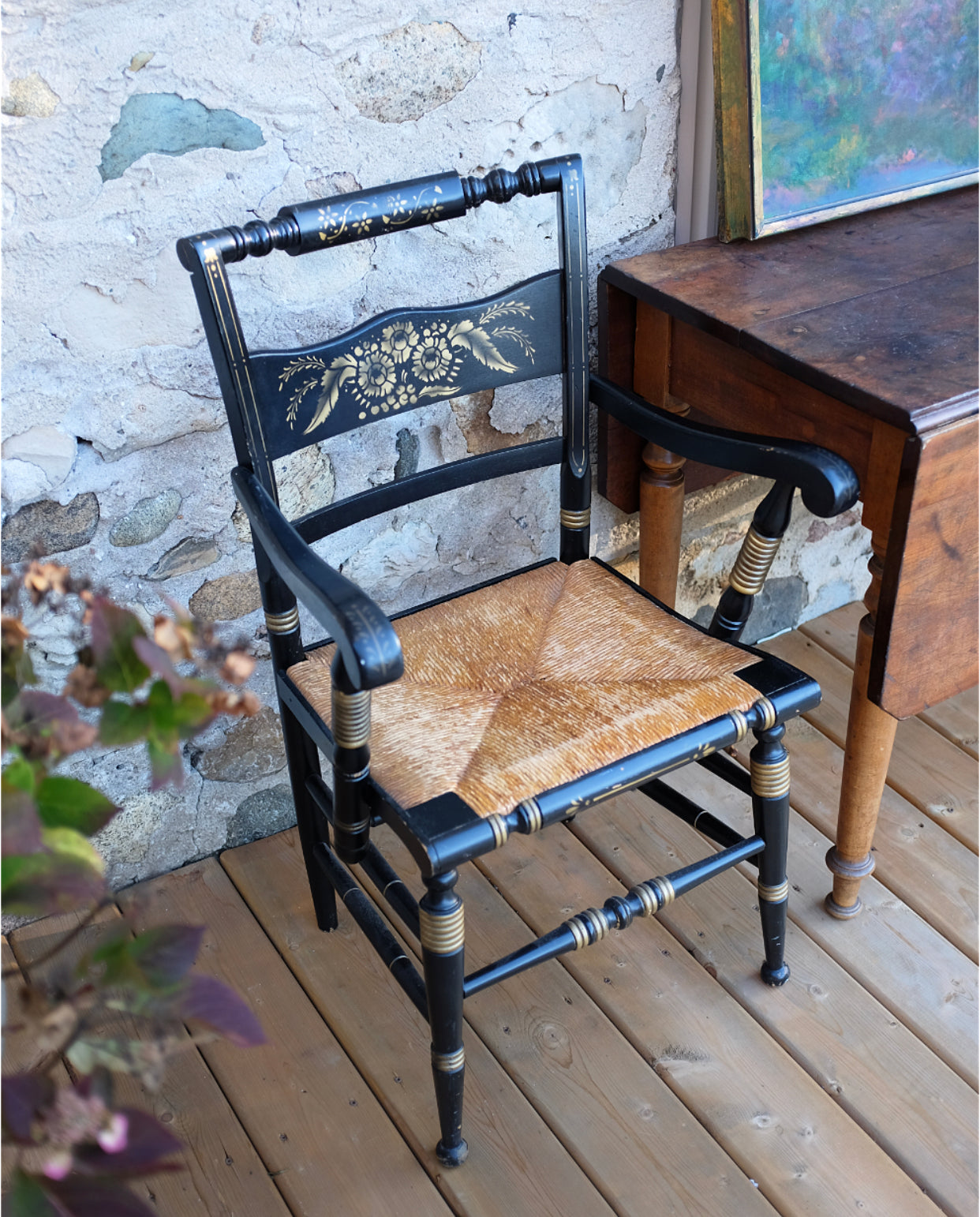 Hitchcock Style Captains Chairs