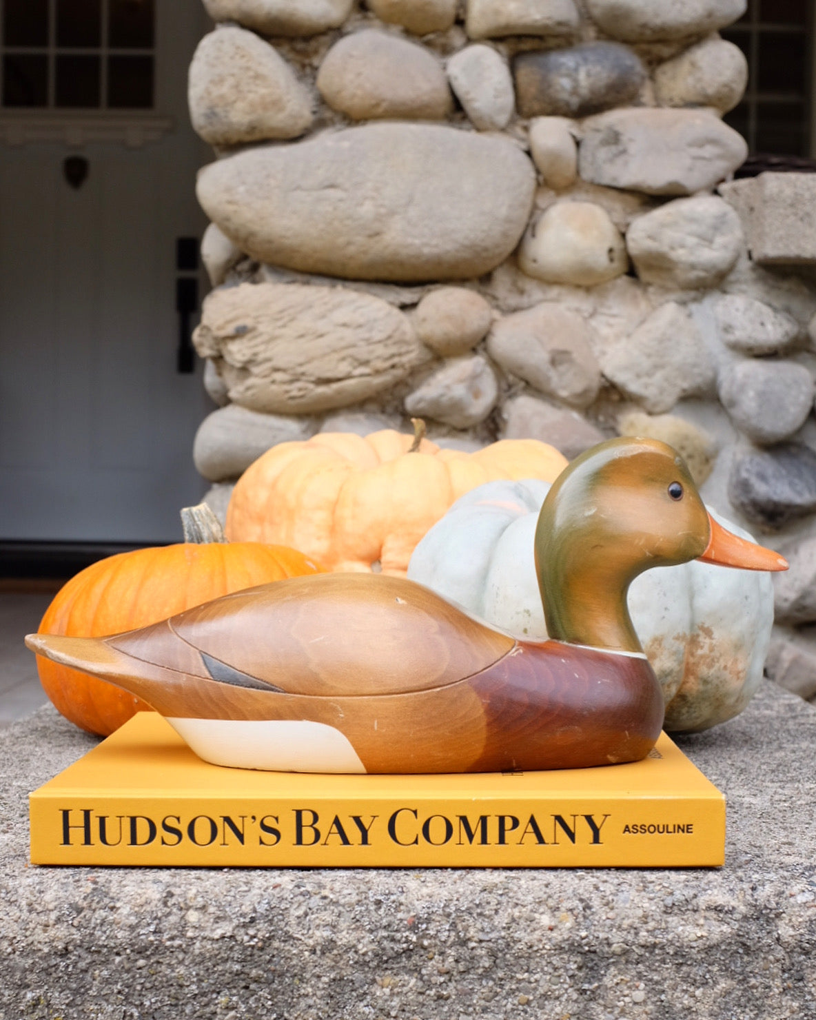 Carved Wooden Mallard